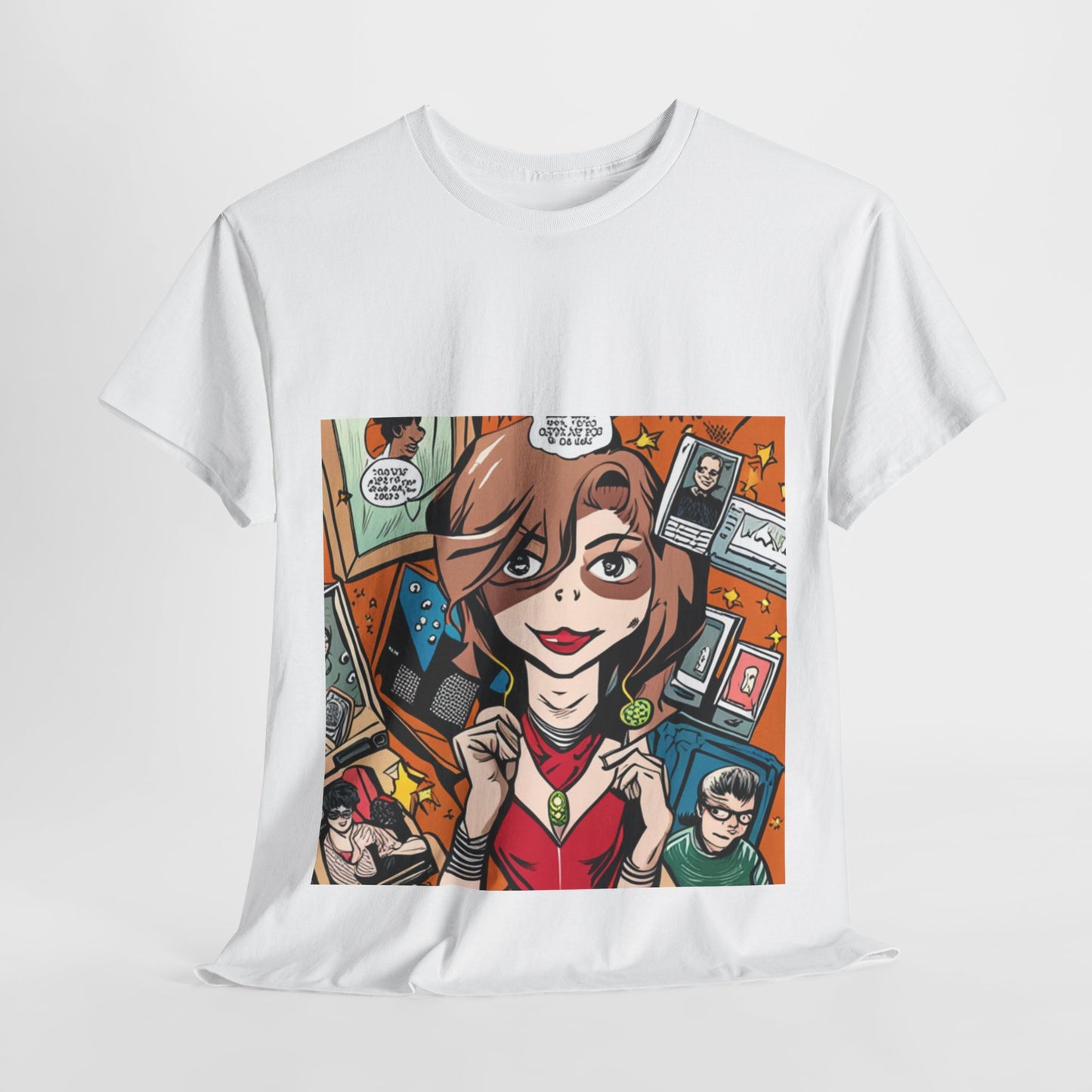 Comic Book Art Graphic T-Shirt