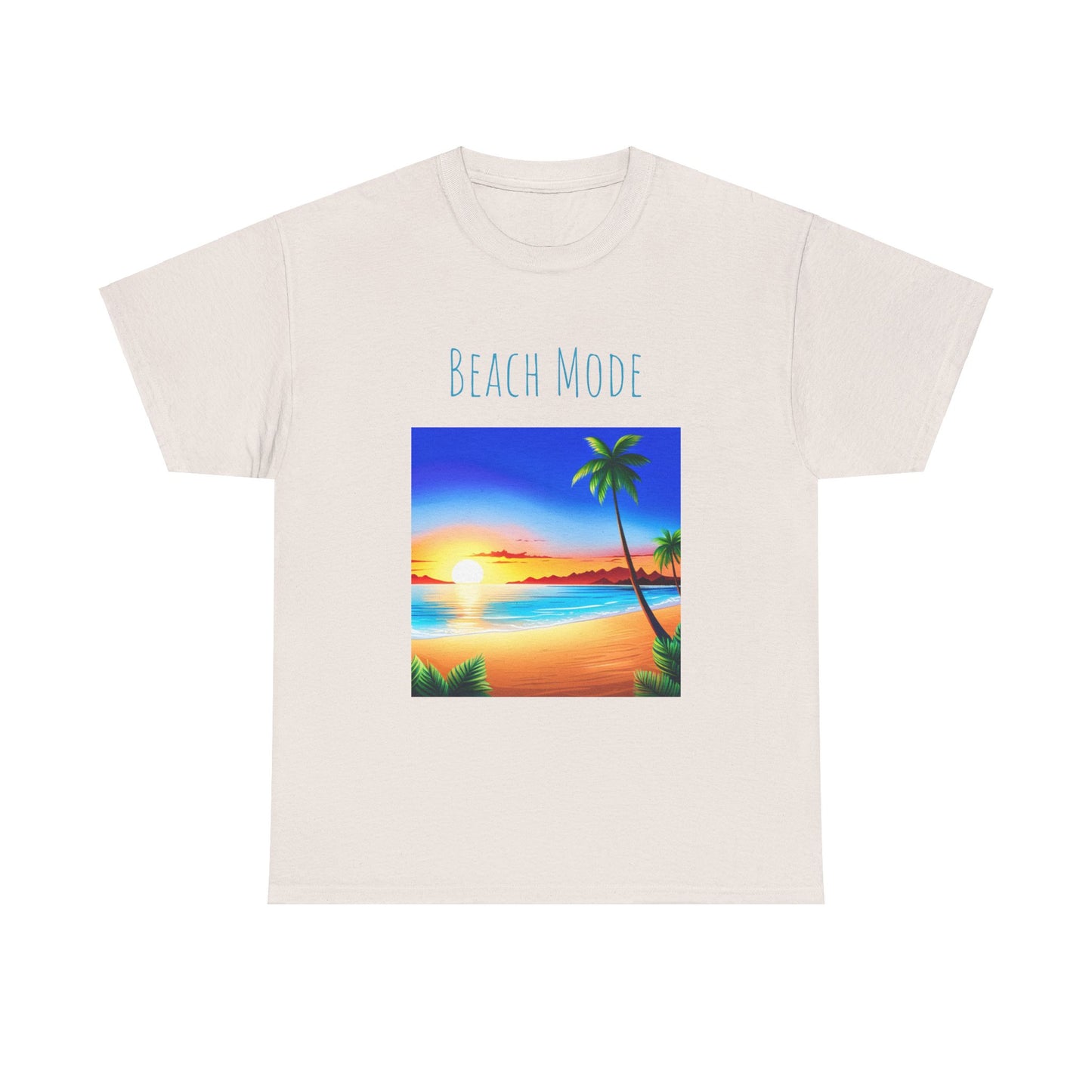 Beach Mode, Beach Graphic T-Shirt