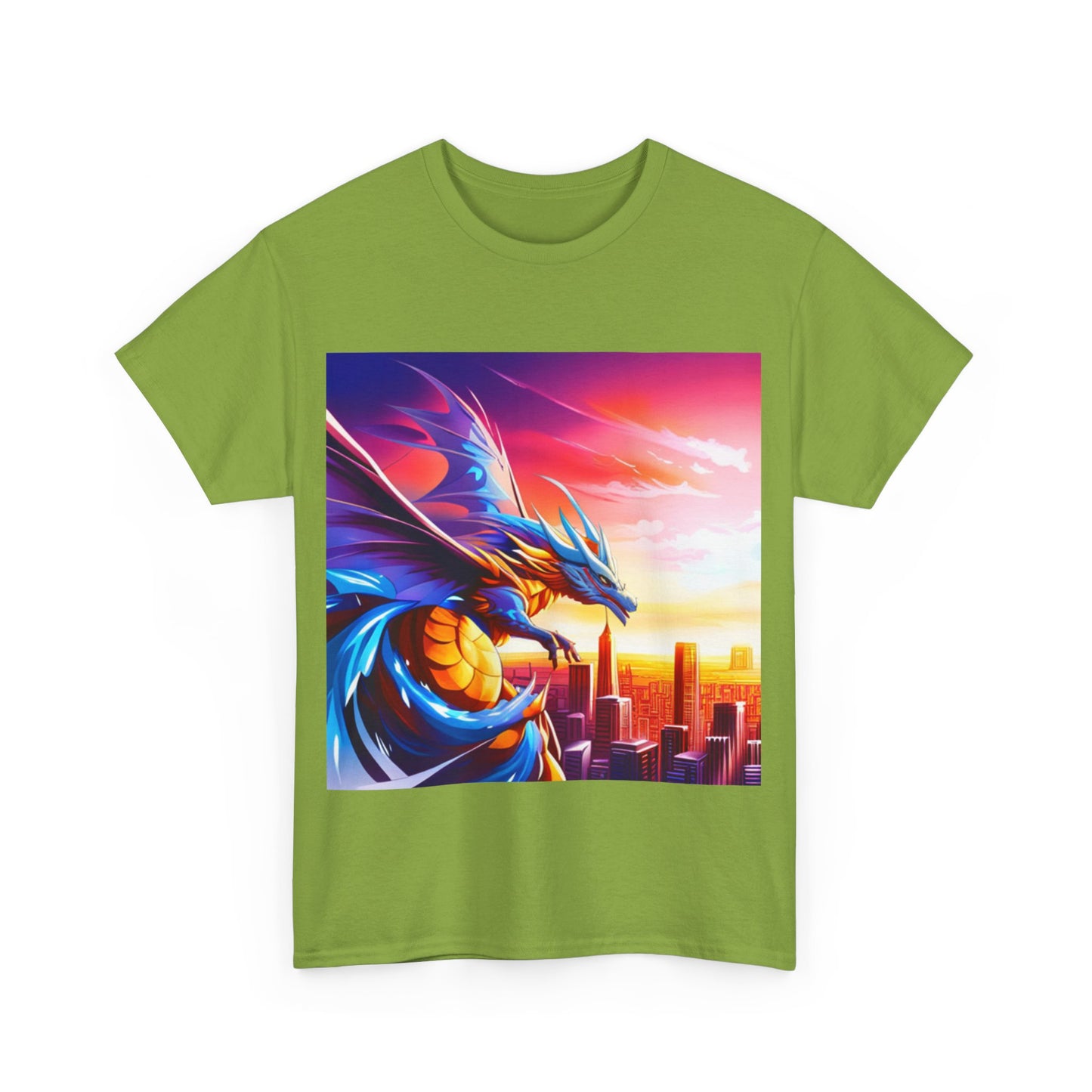 Dragon Cityscape Graphic Tee