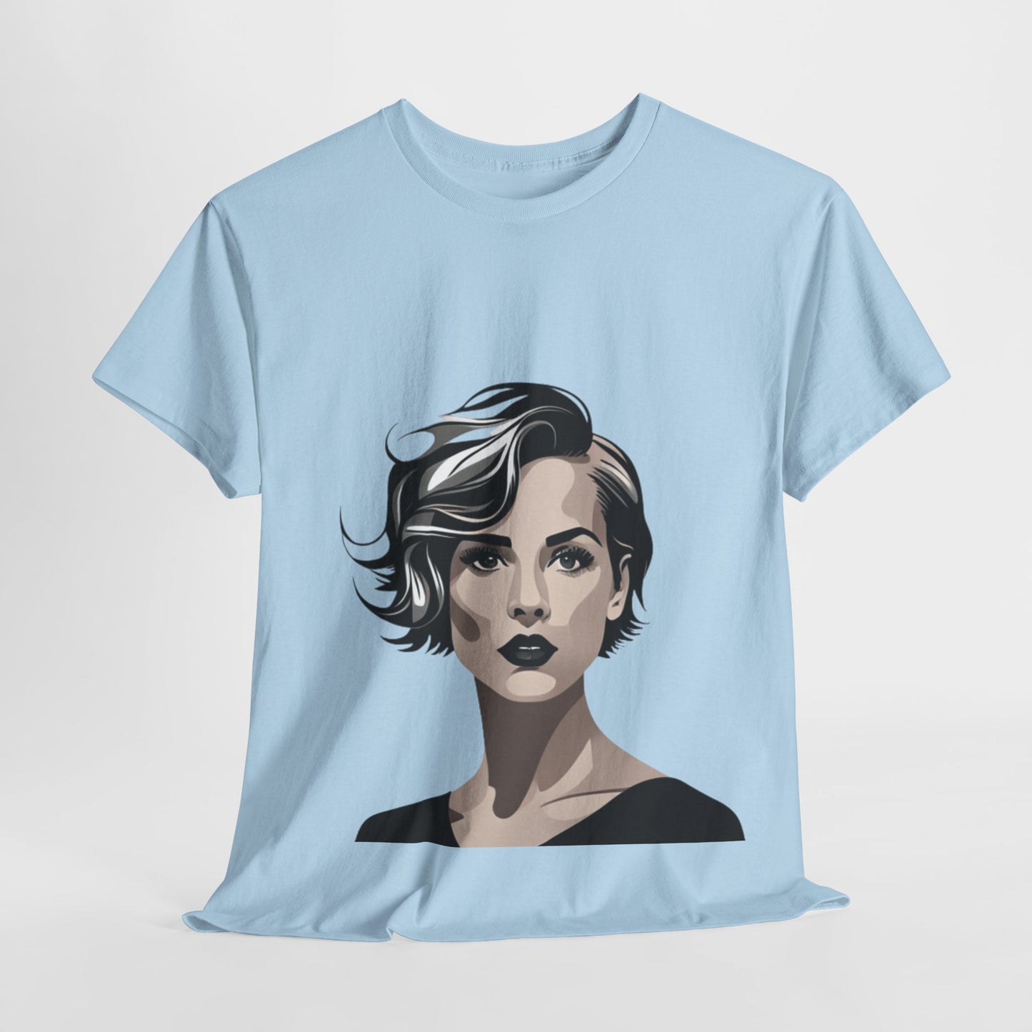 Female Model Graphic T-shirt