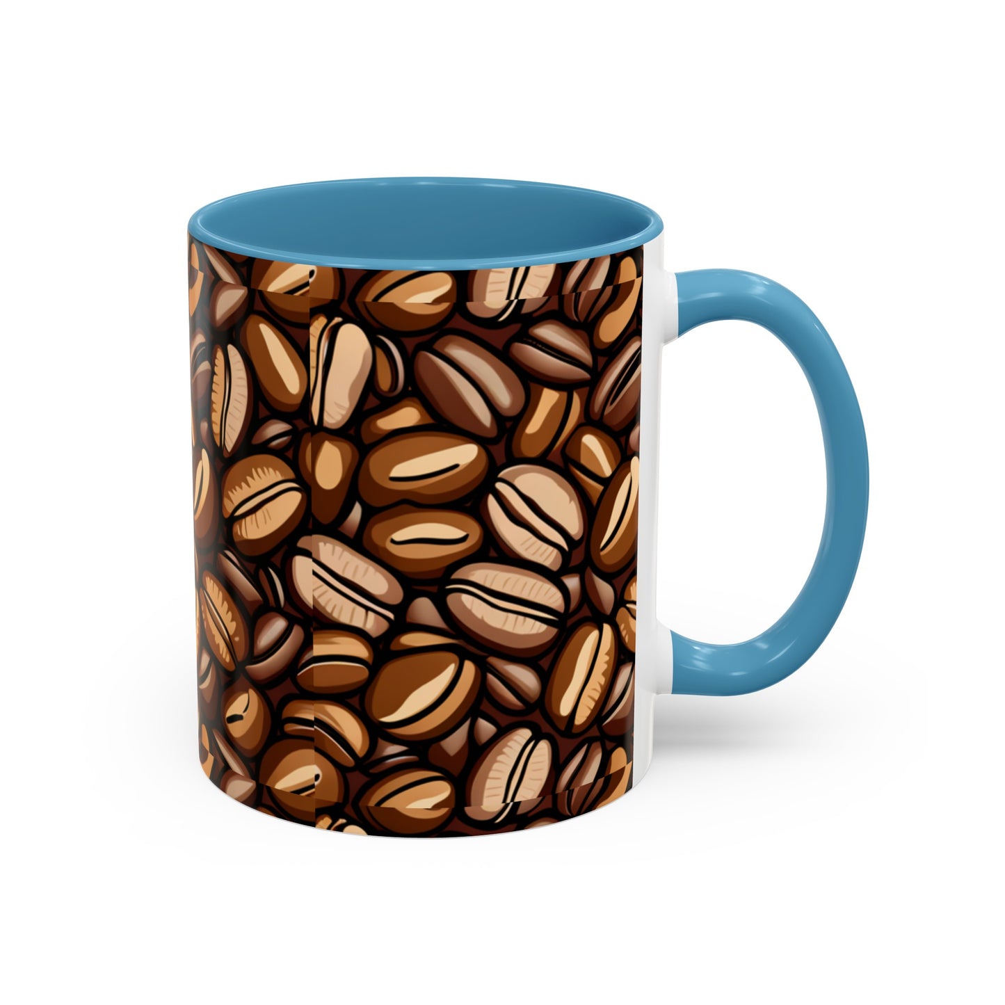 "Bean There, Done That" Accent Coffee Mug (11, 15oz)