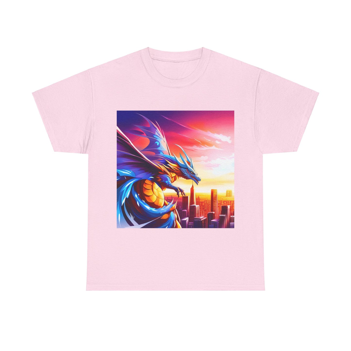 Dragon Cityscape Graphic Tee