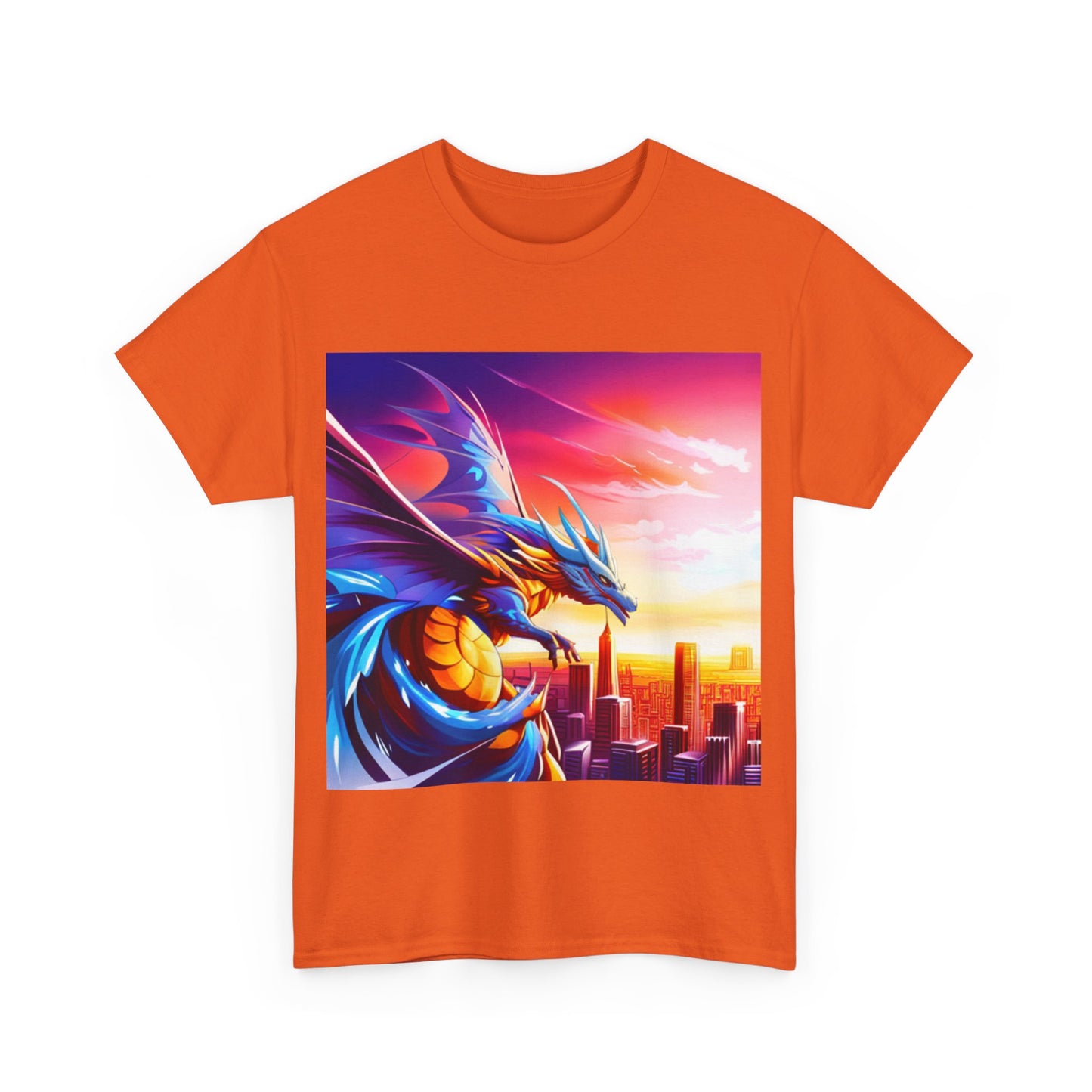 Dragon Cityscape Graphic Tee