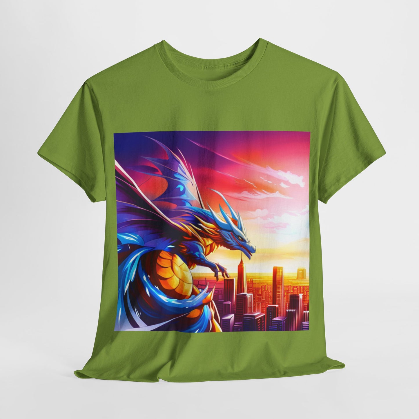 Dragon Cityscape Graphic Tee