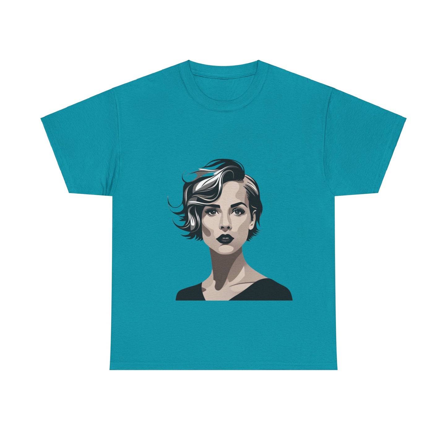 Female Model Graphic T-shirt