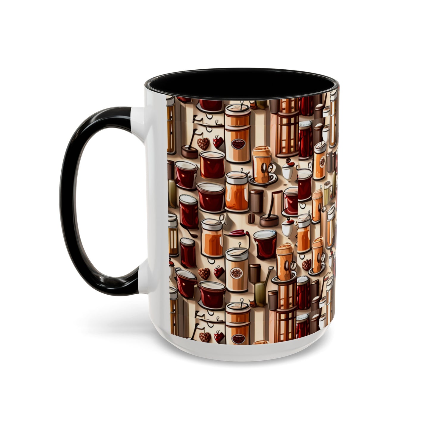 Latte Love Accent Coffee Mug (11, 15oz)