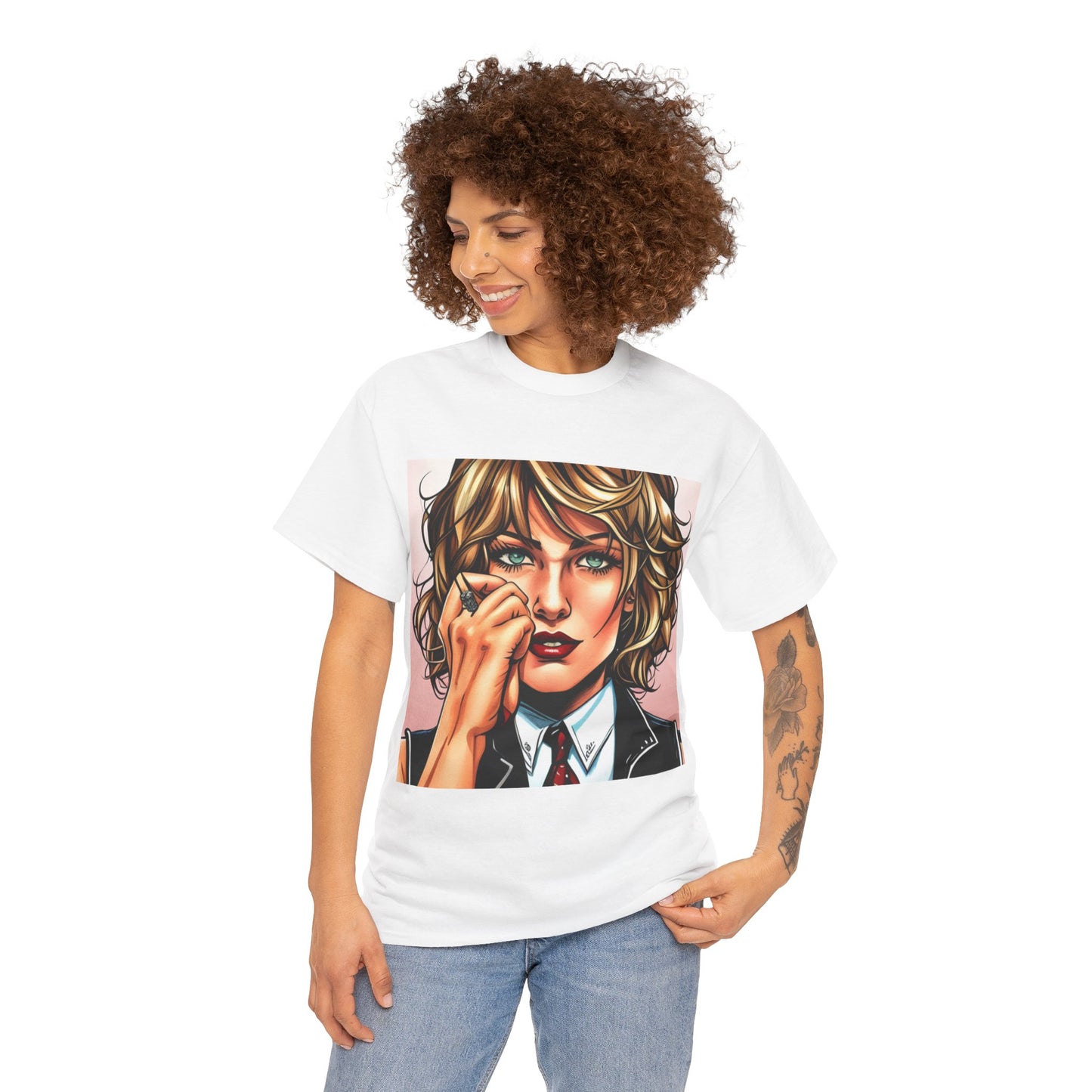 Comic Book Art Graphic T-Shirt