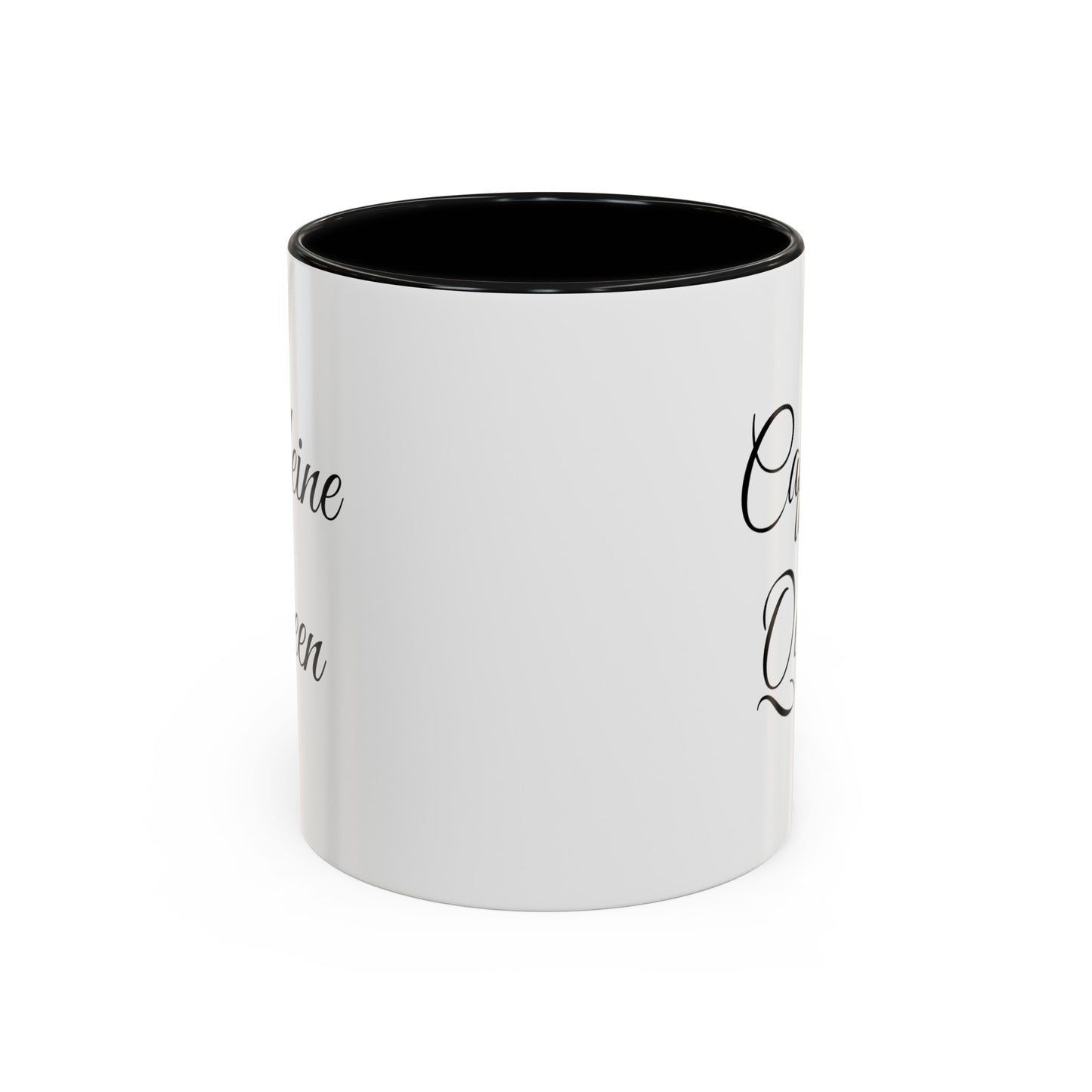 "Caffeine Queen" Accent Coffee Mug (11, 15oz)