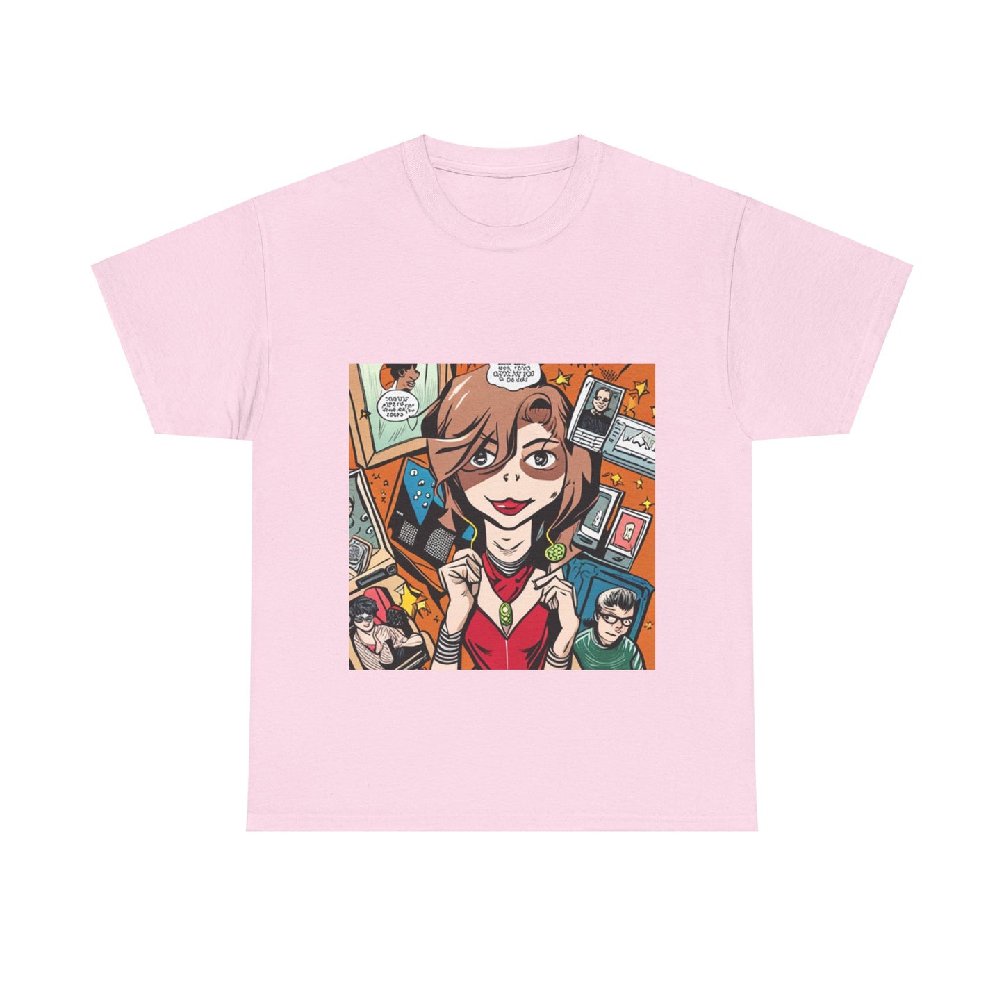 Comic Book Art Graphic T-Shirt