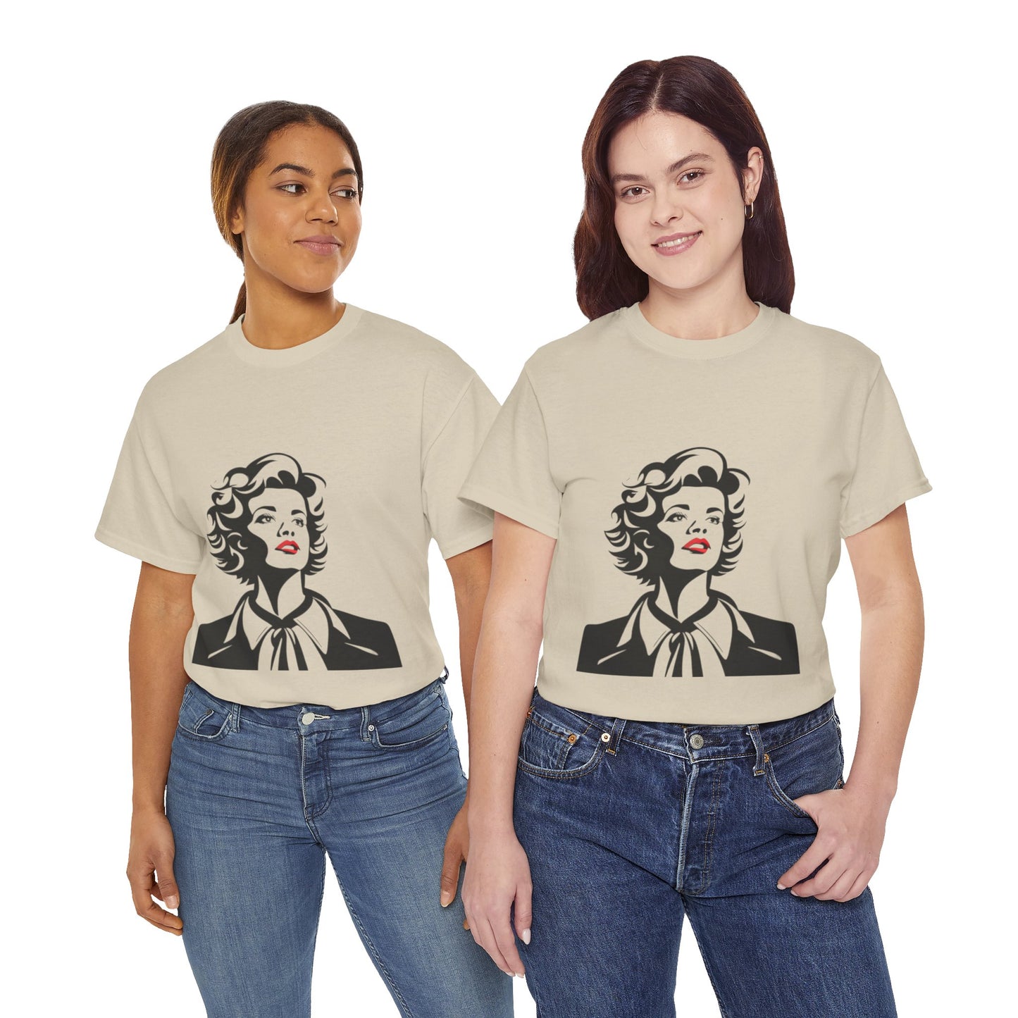 Business Woman Comic Art Graphic T-Shirt