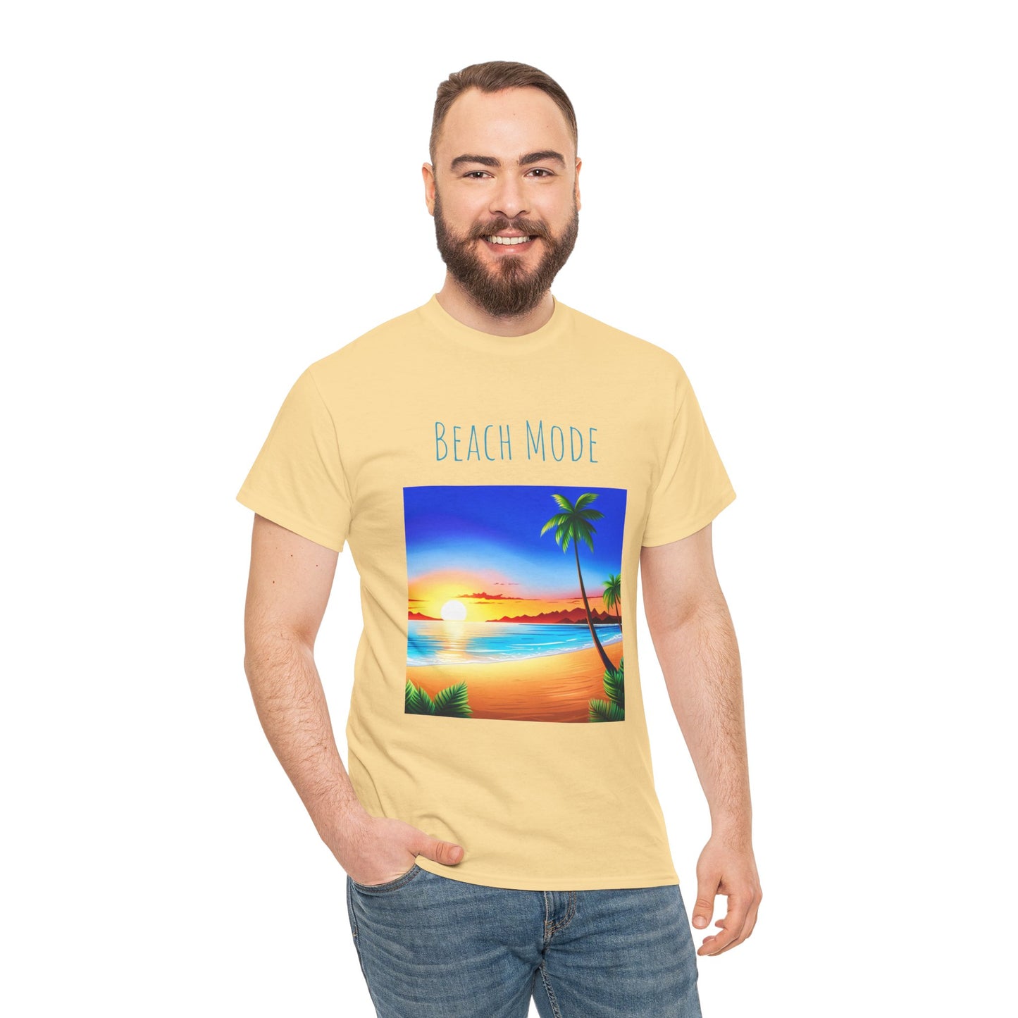 Beach Mode, Beach Graphic T-Shirt