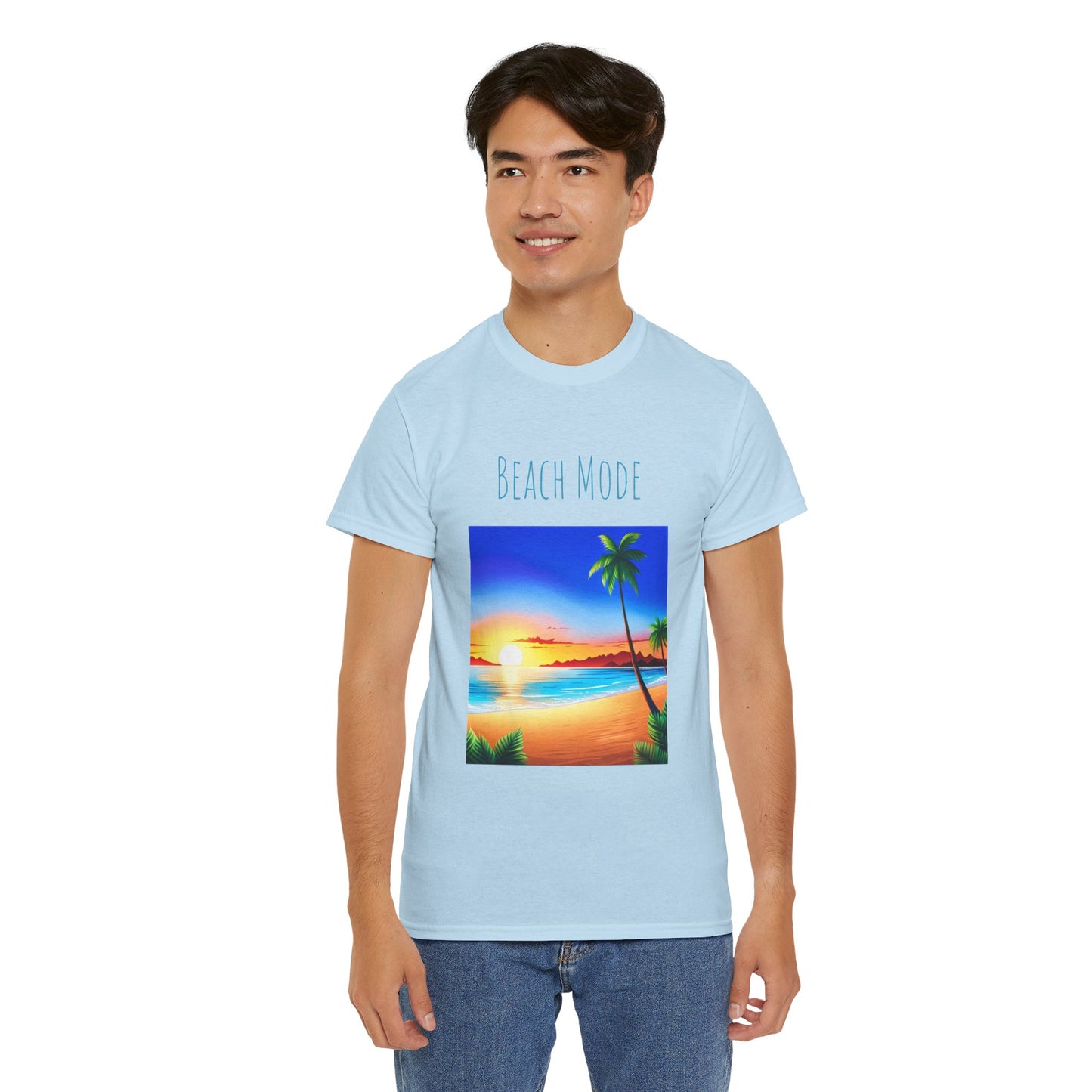 Beach Mode, Beach Graphic T-Shirt