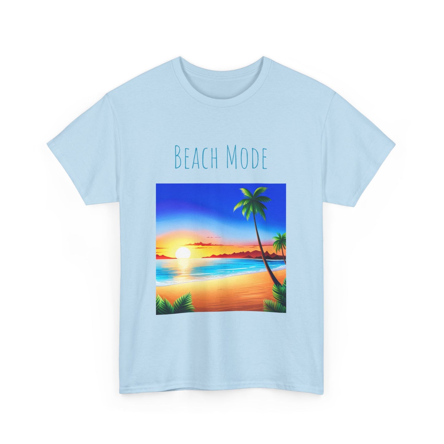 Beach Mode, Beach Graphic T-Shirt