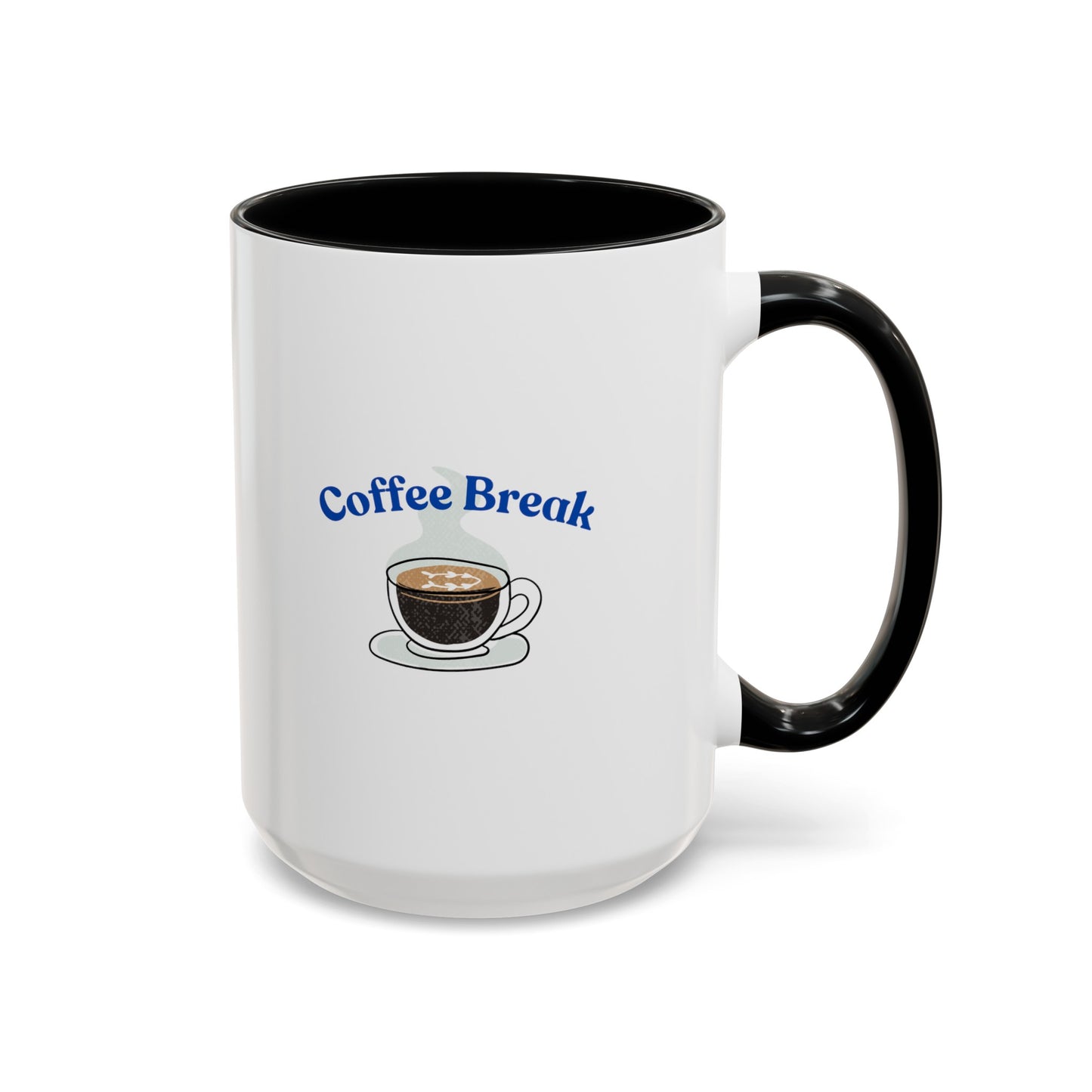 "Coffee Break" Accent Coffee Mug (11, 15oz)