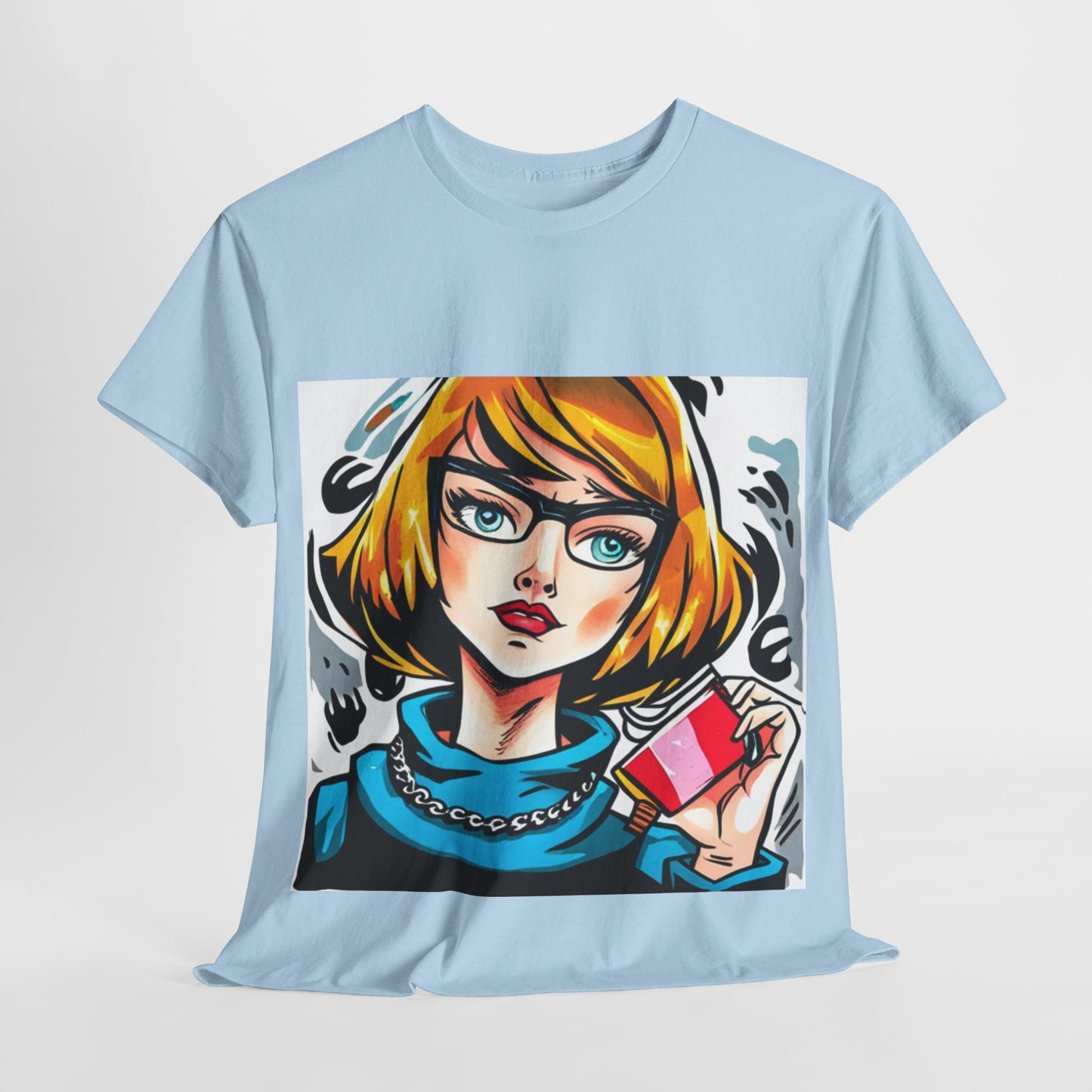 Comic Book Art Graphic T-Shirt