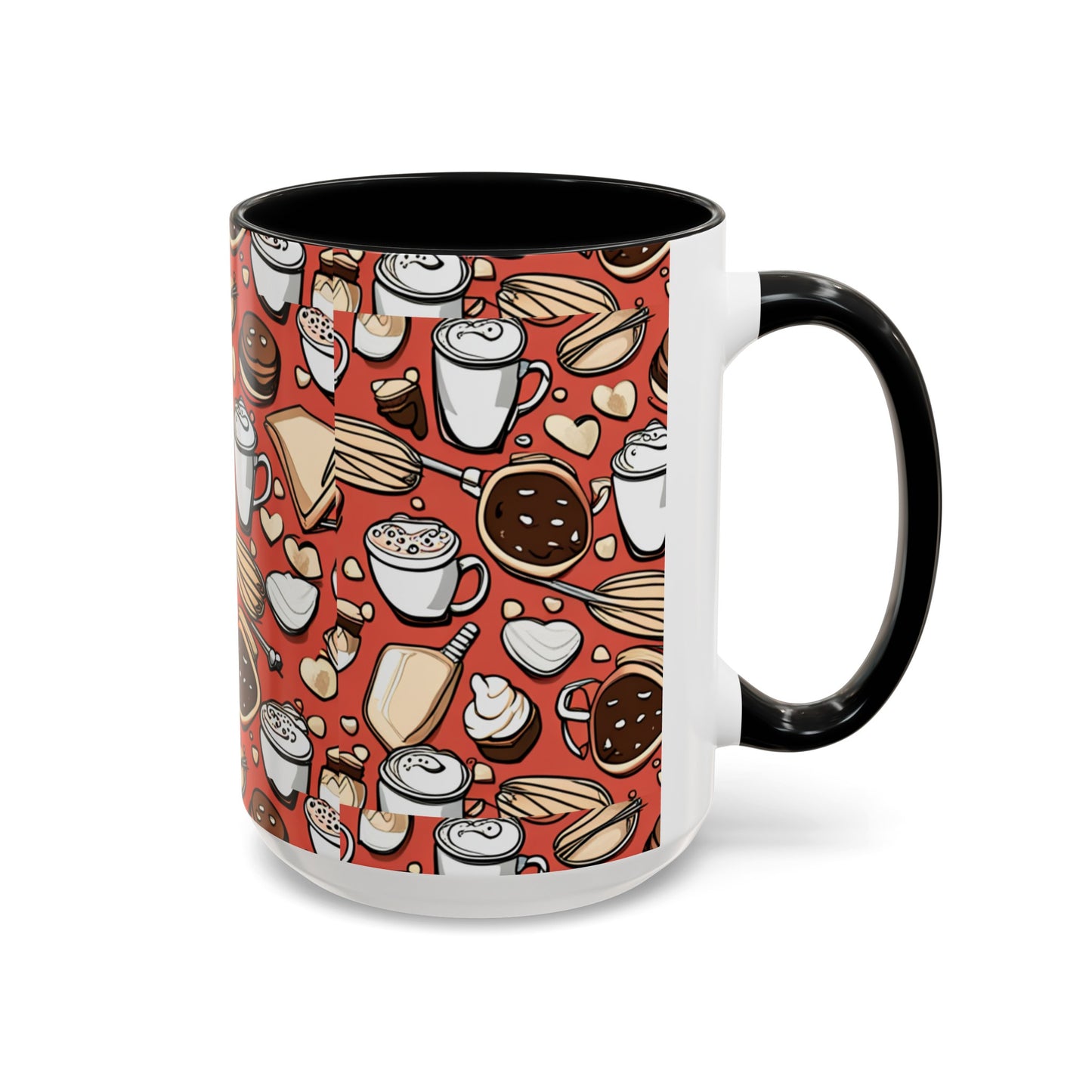 Latte Love Accent Coffee Mug (11, 15oz)