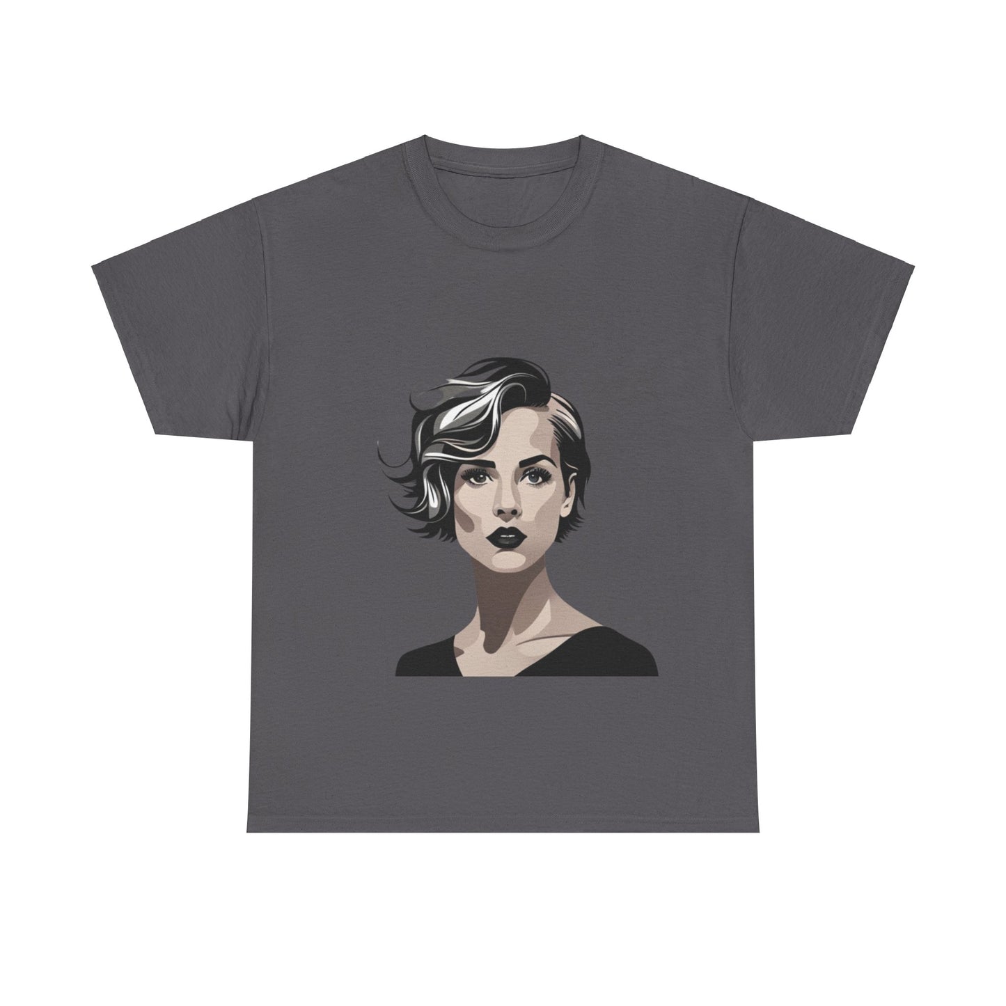 Female Model Graphic T-shirt