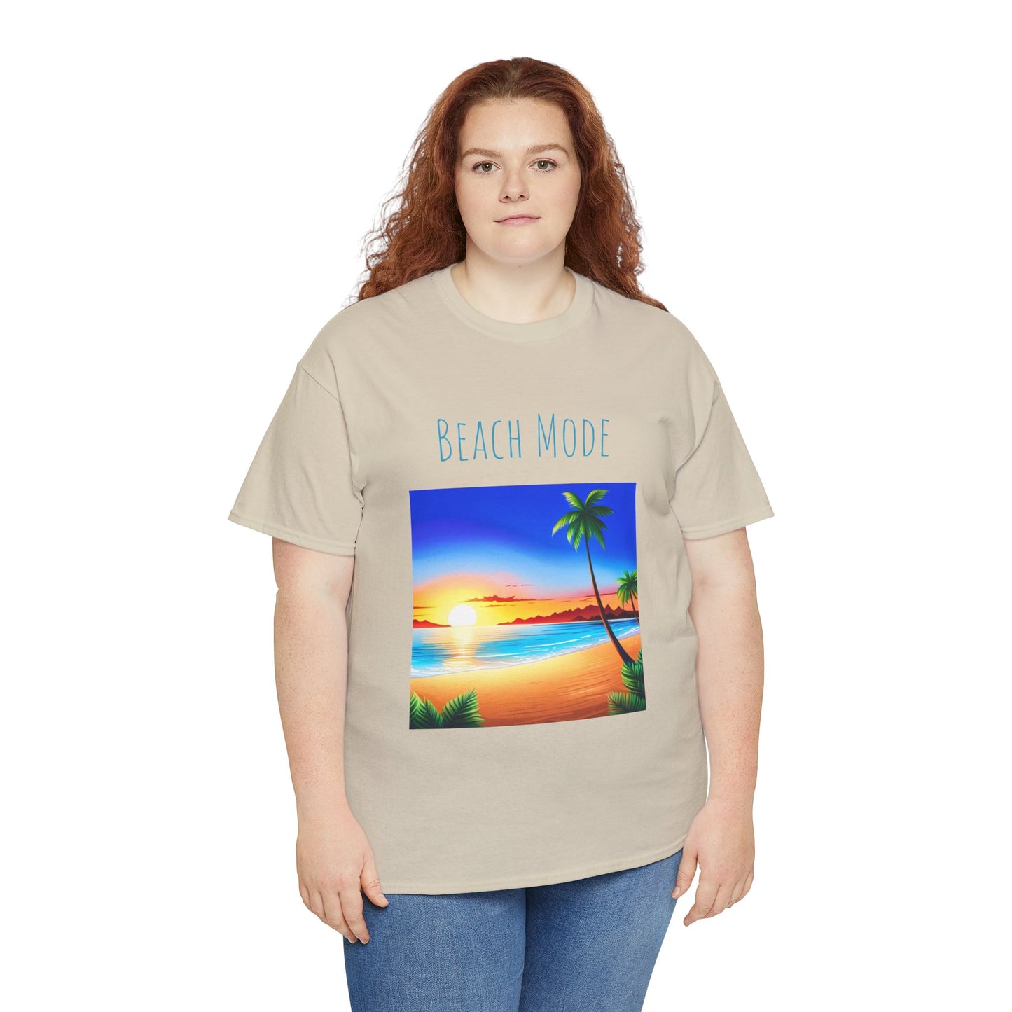 Beach Mode, Beach Graphic T-Shirt