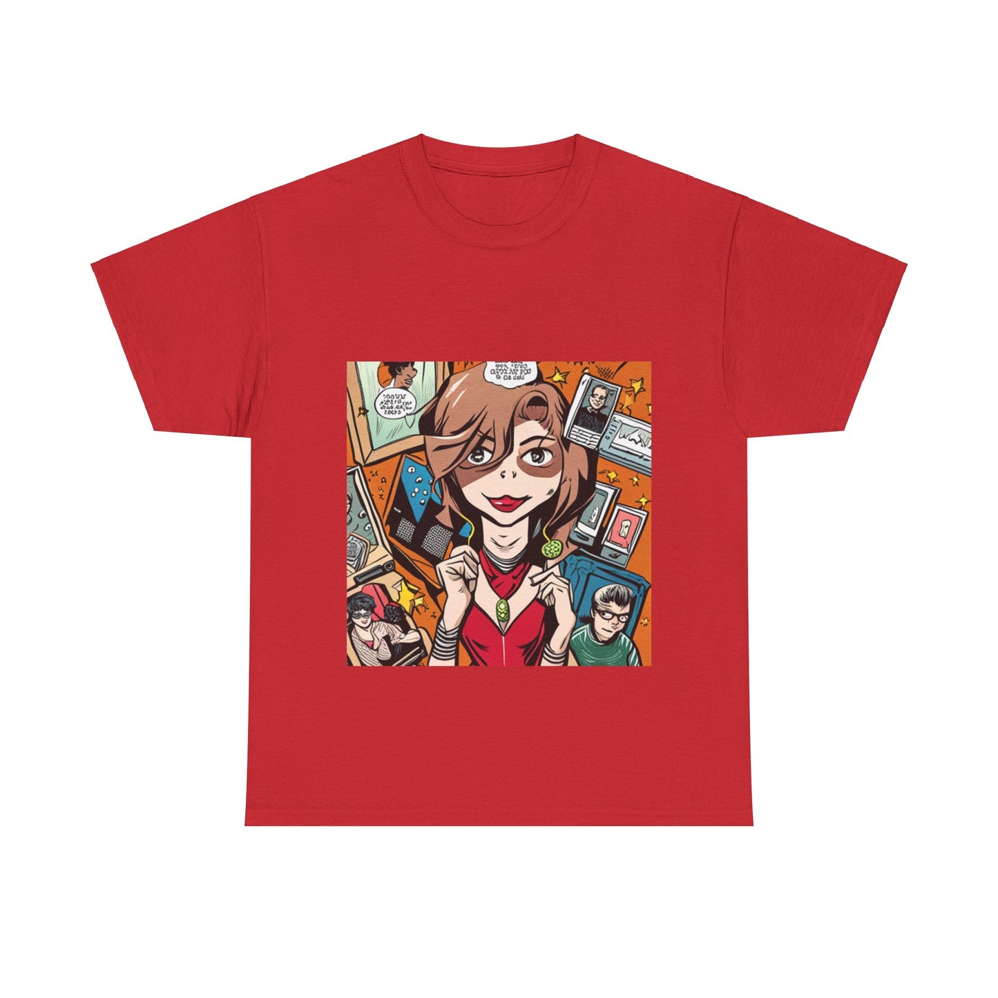 Comic Book Art Graphic T-Shirt