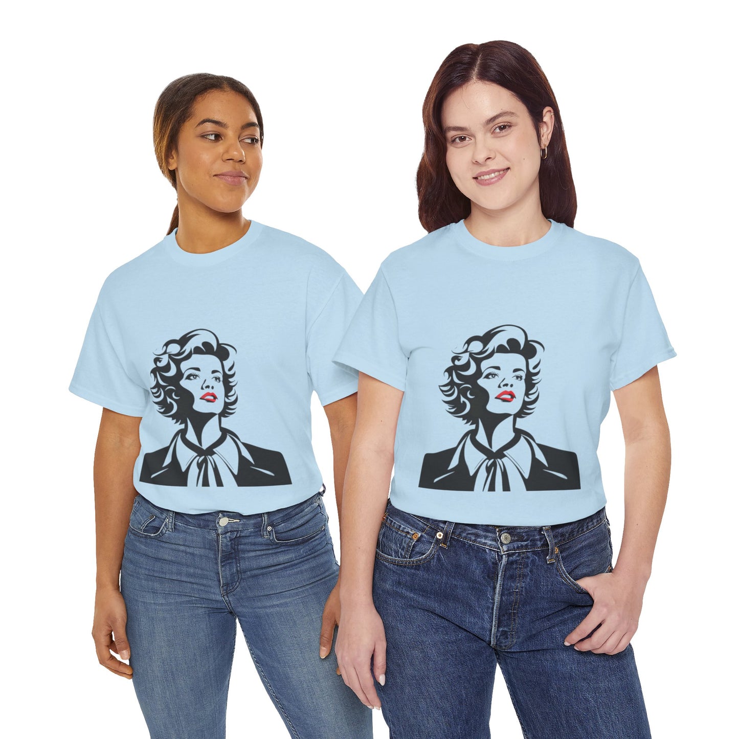 Business Woman Comic Art Graphic T-Shirt