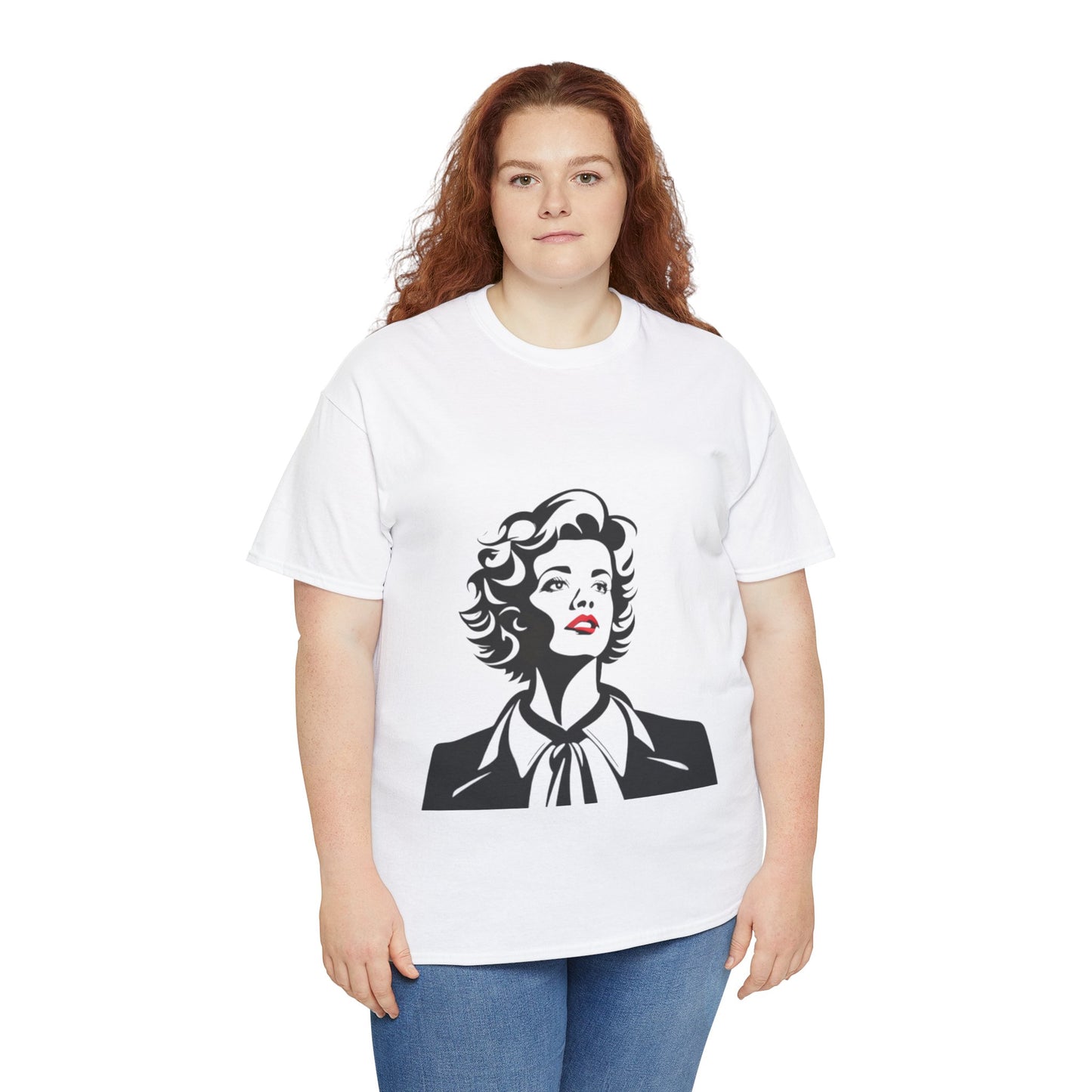 Business Woman Comic Art Graphic T-Shirt