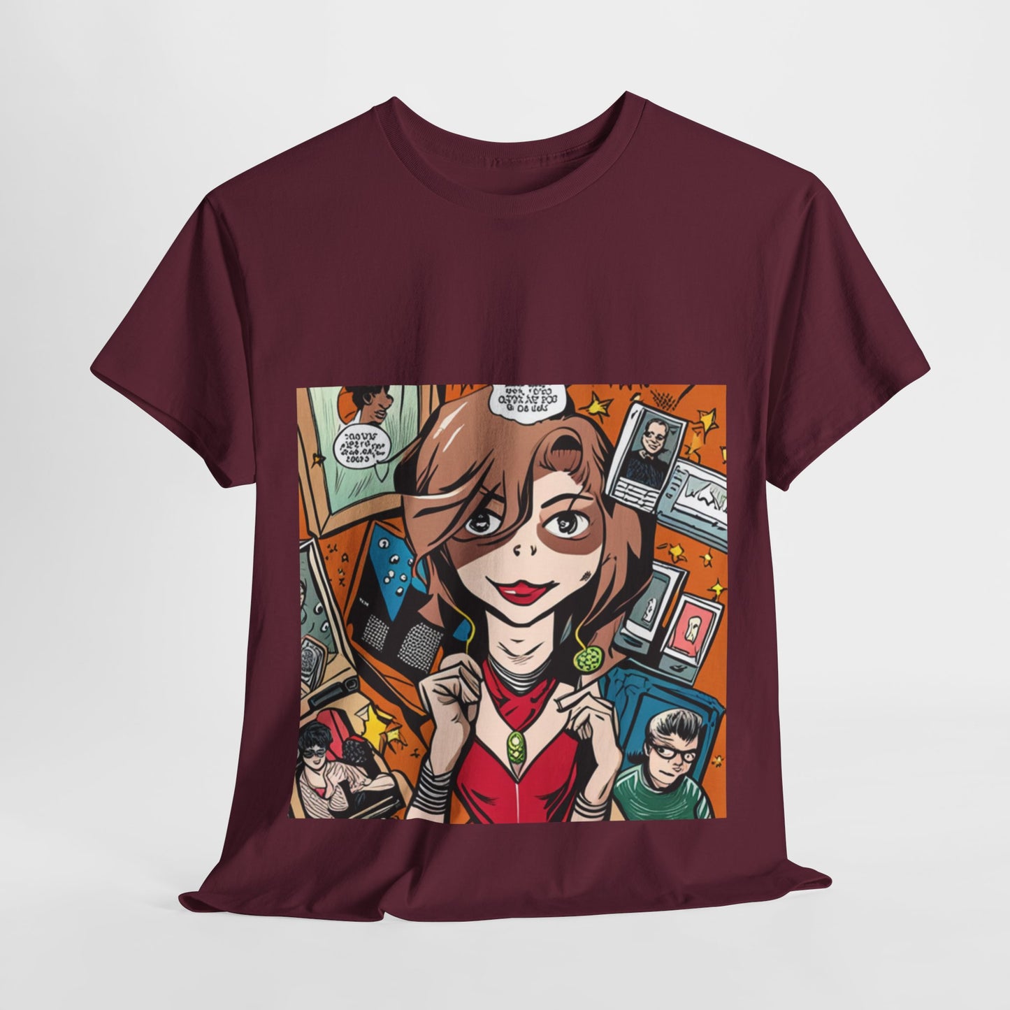 Comic Book Art Graphic T-Shirt