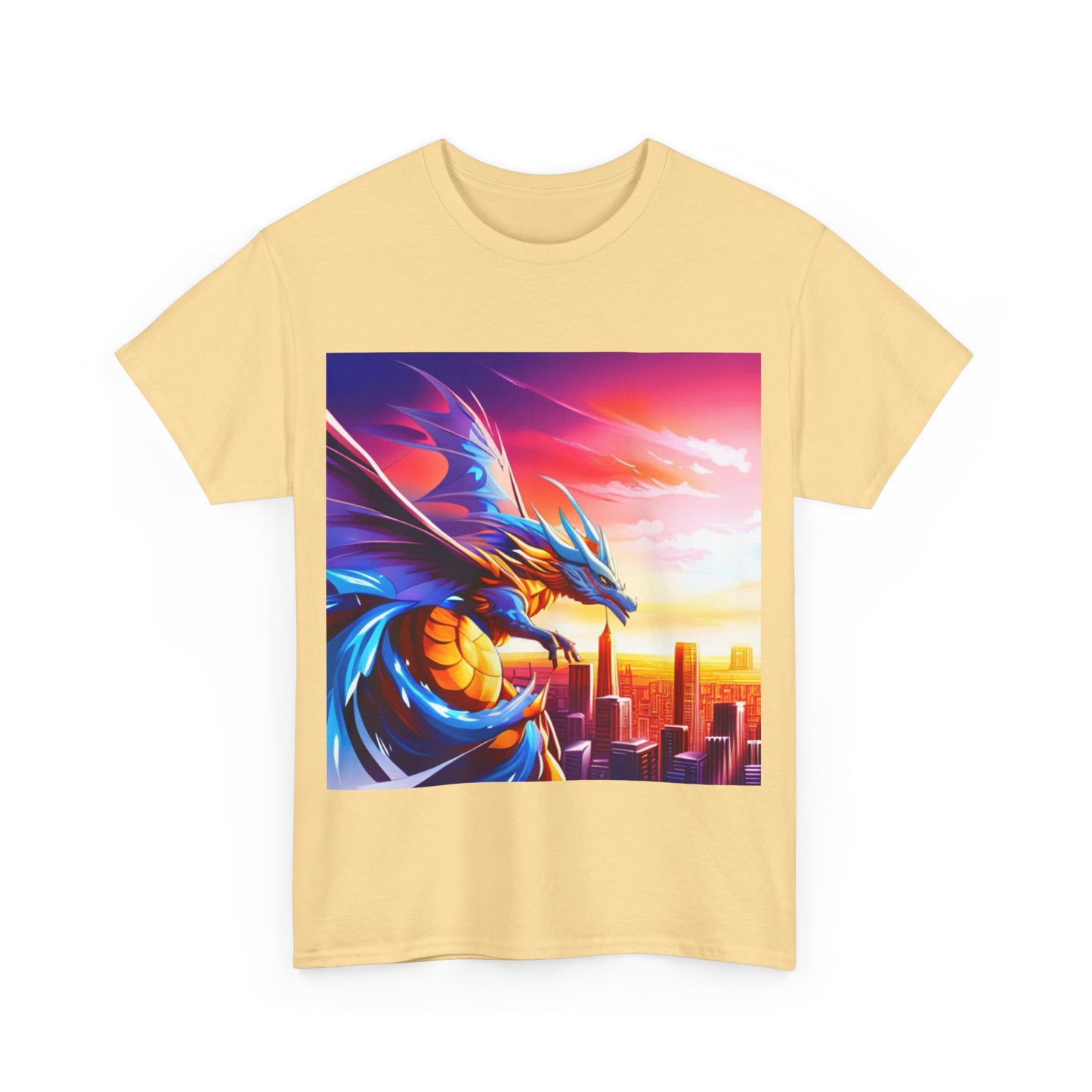 Dragon Cityscape Graphic Tee