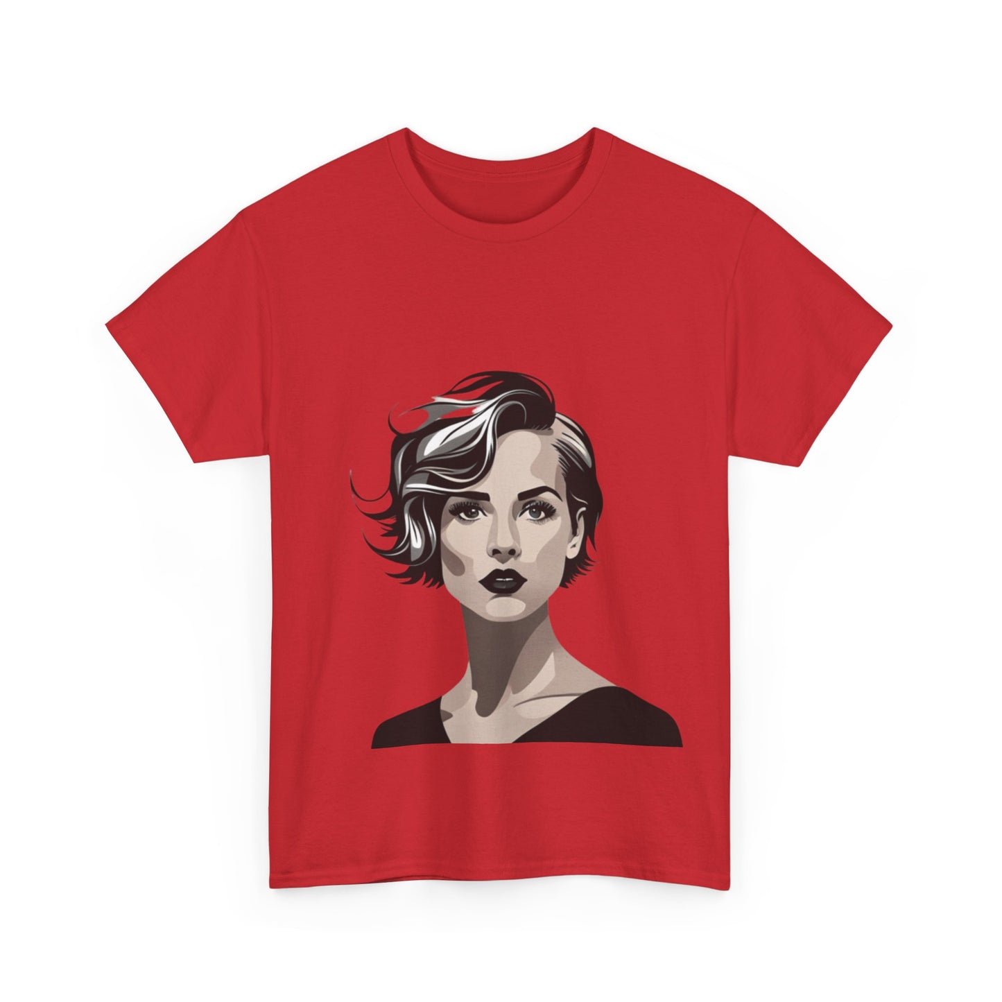 Female Model Graphic T-shirt