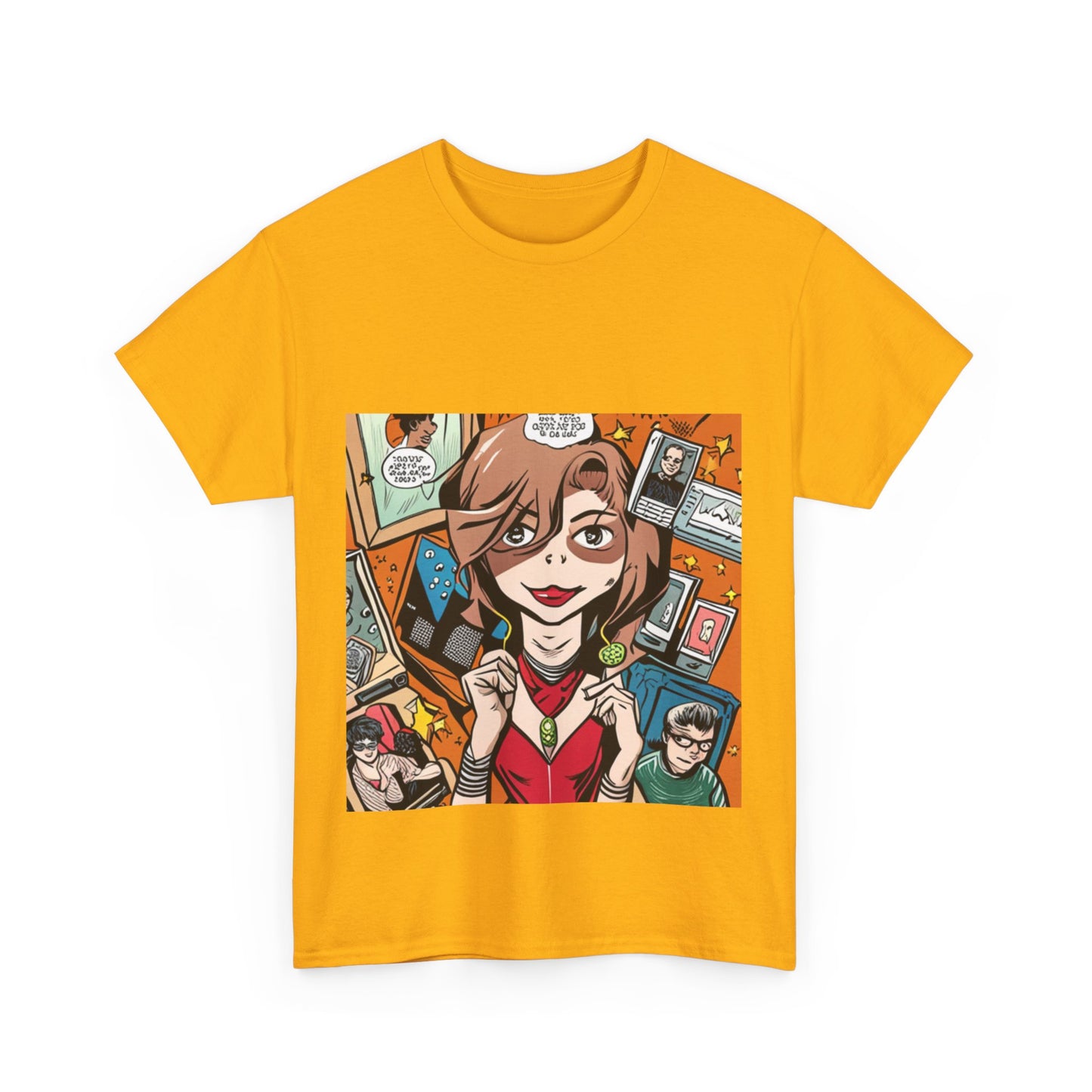 Comic Book Art Graphic T-Shirt