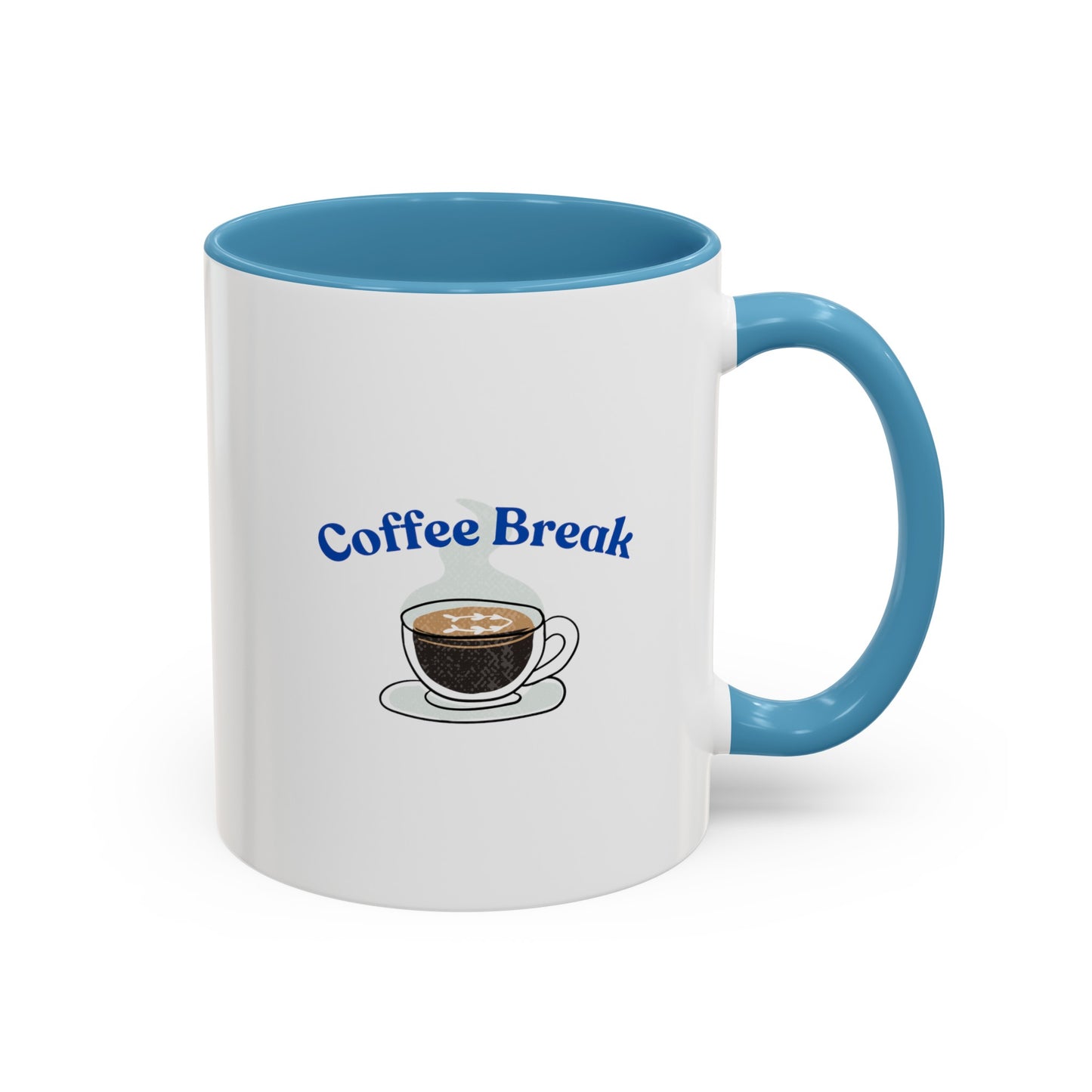 "Coffee Break" Accent Coffee Mug (11, 15oz)