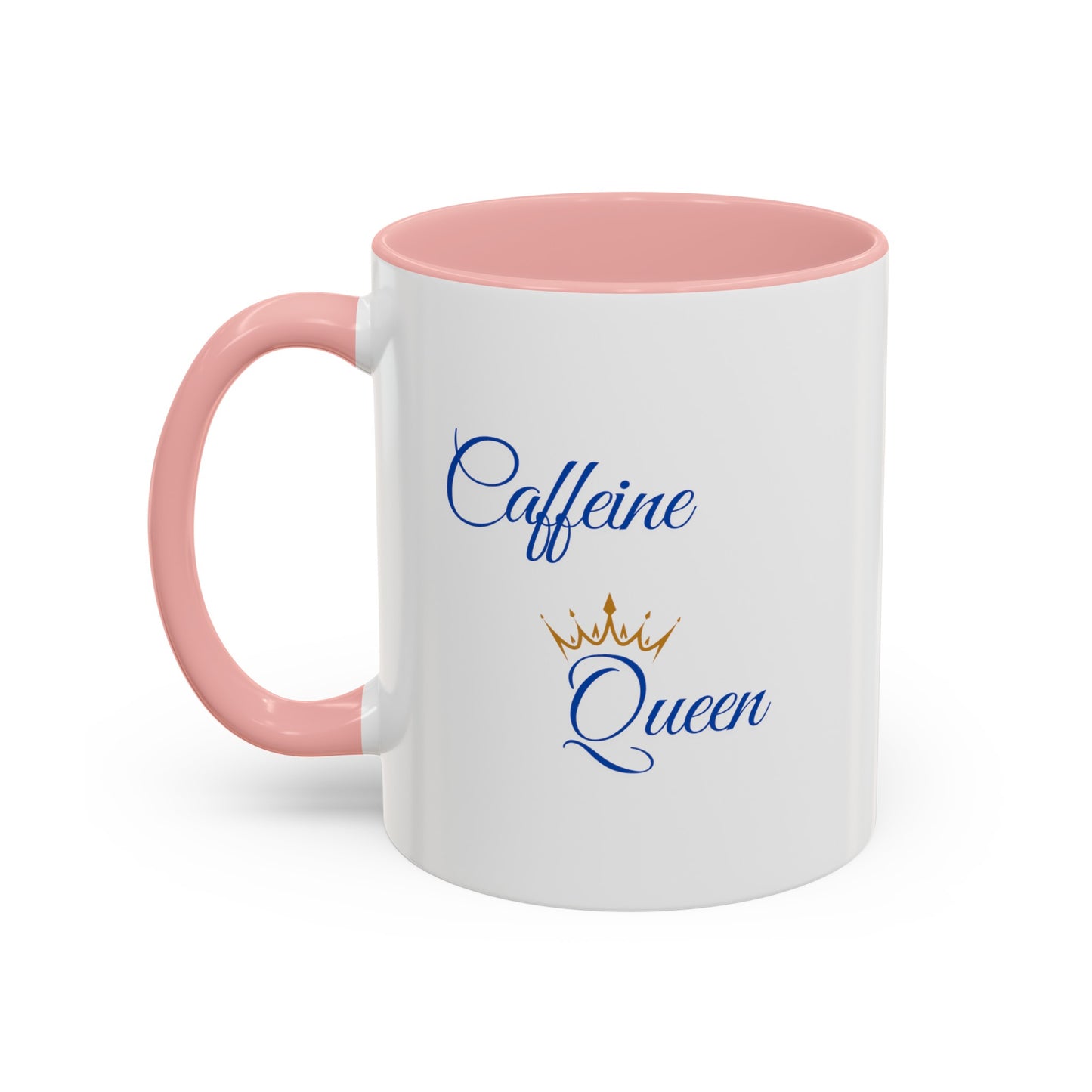 "Caffeine Queen" Accent Coffee Mug (11, 15oz)