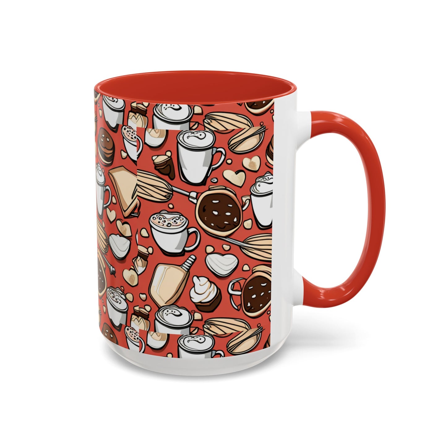 Latte Love Accent Coffee Mug (11, 15oz)