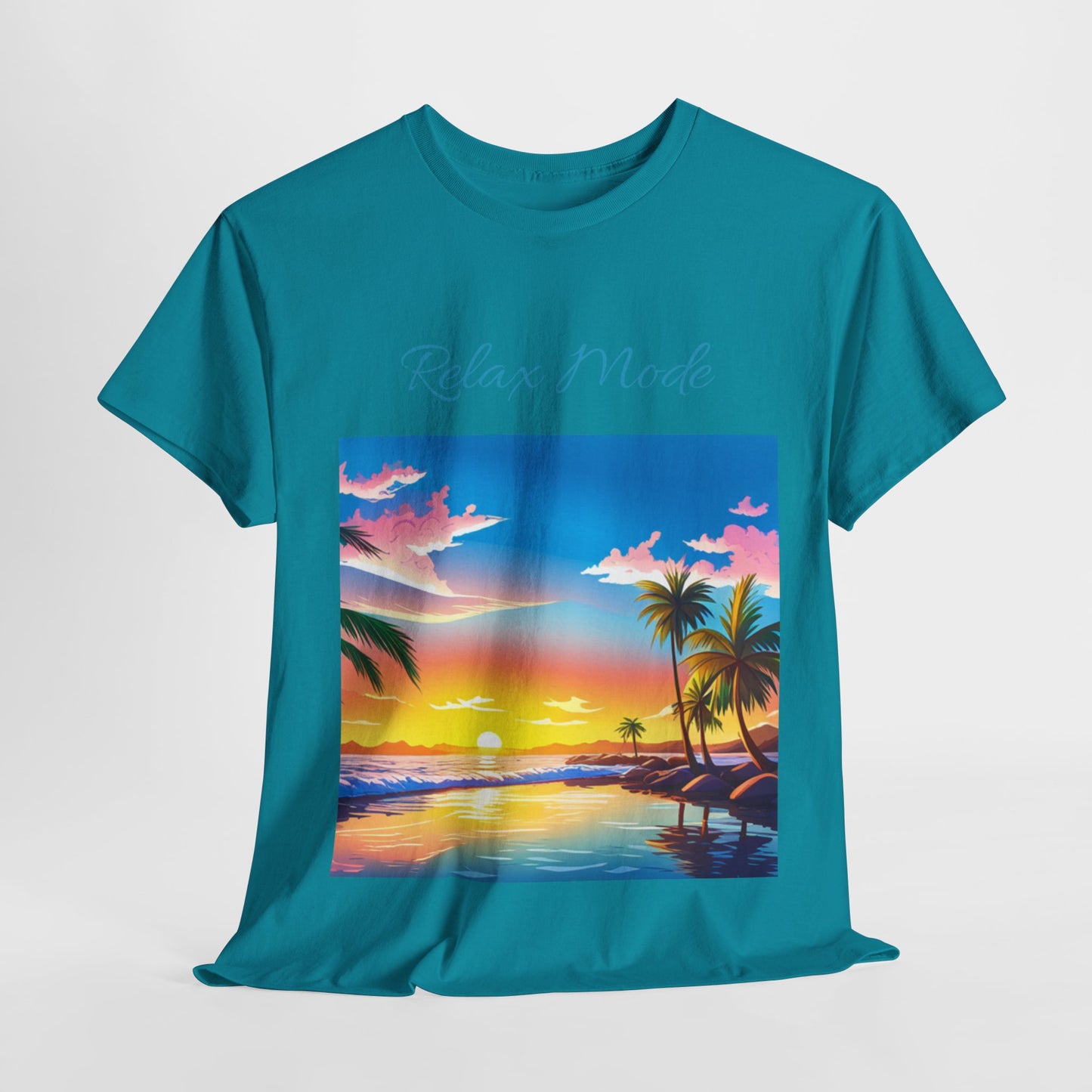 Relax Mode, Beach Graphic T-Shirt