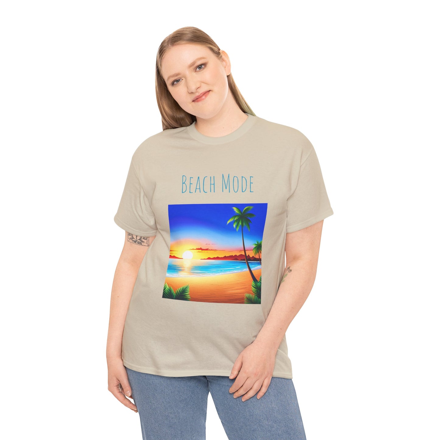 Beach Mode, Beach Graphic T-Shirt