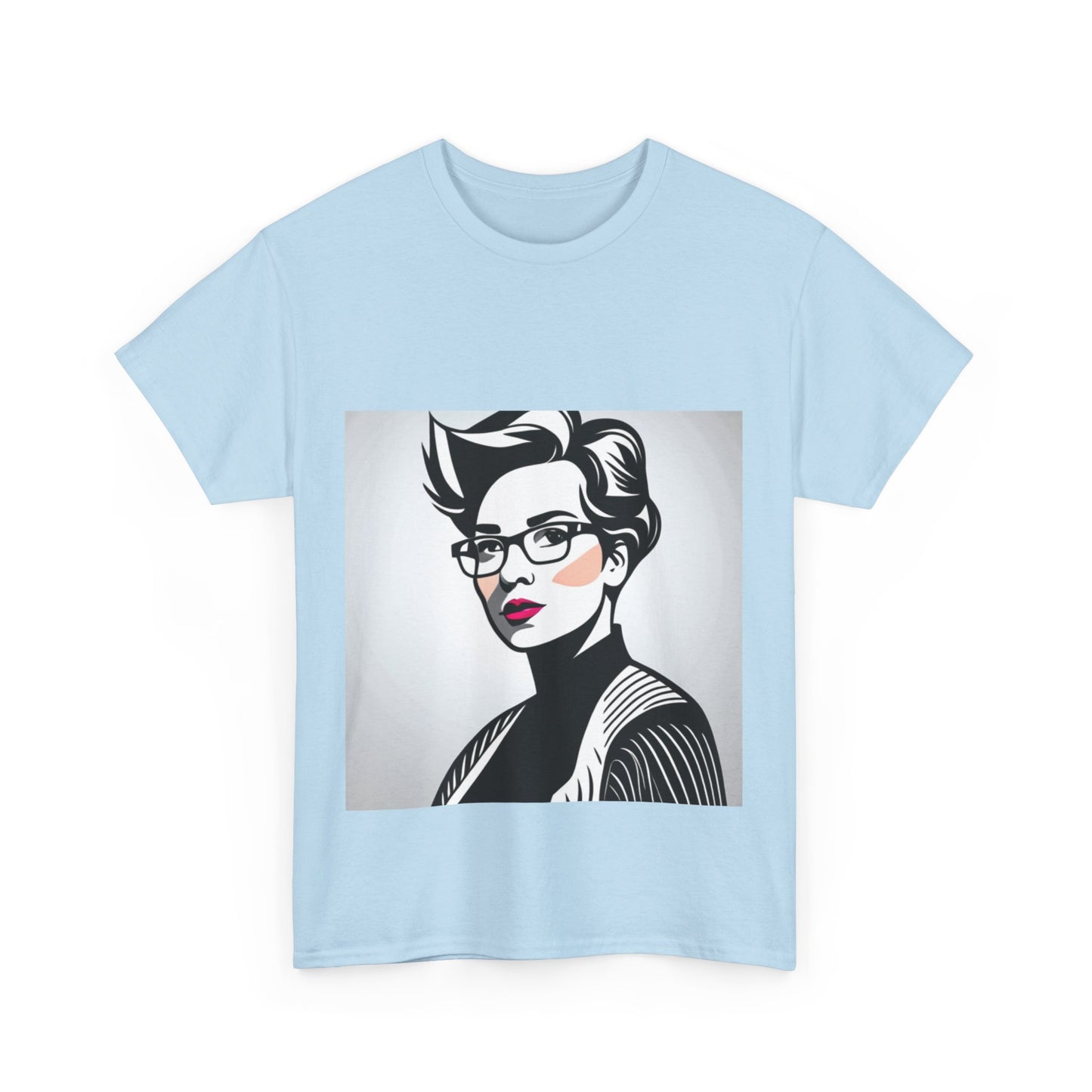 Female Model Graphic T-Shirt