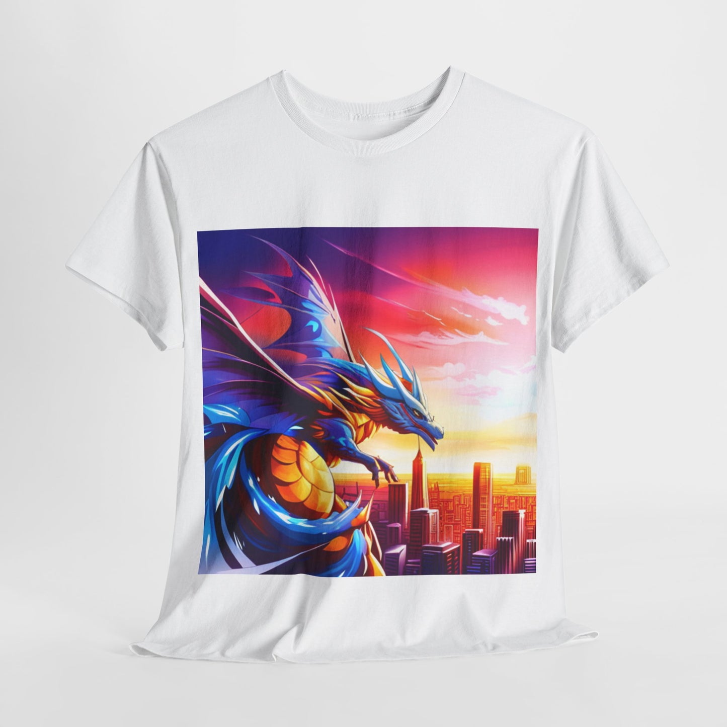 Dragon Cityscape Graphic Tee