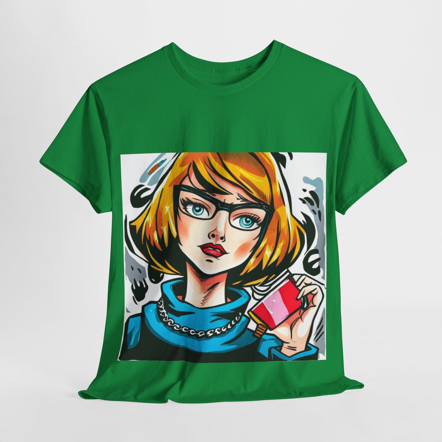 Comic Book Art Graphic T-Shirt