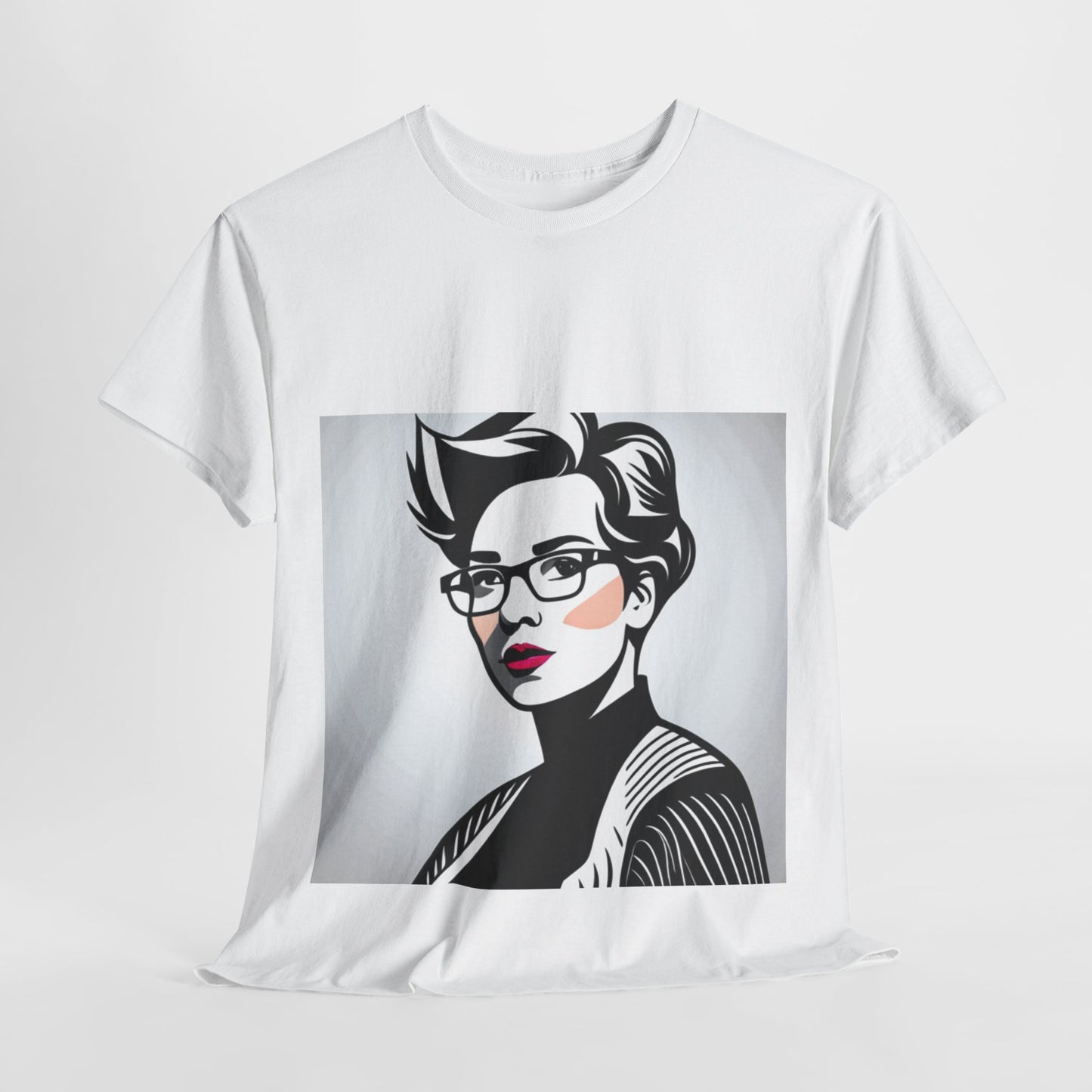 Female Model Graphic T-Shirt