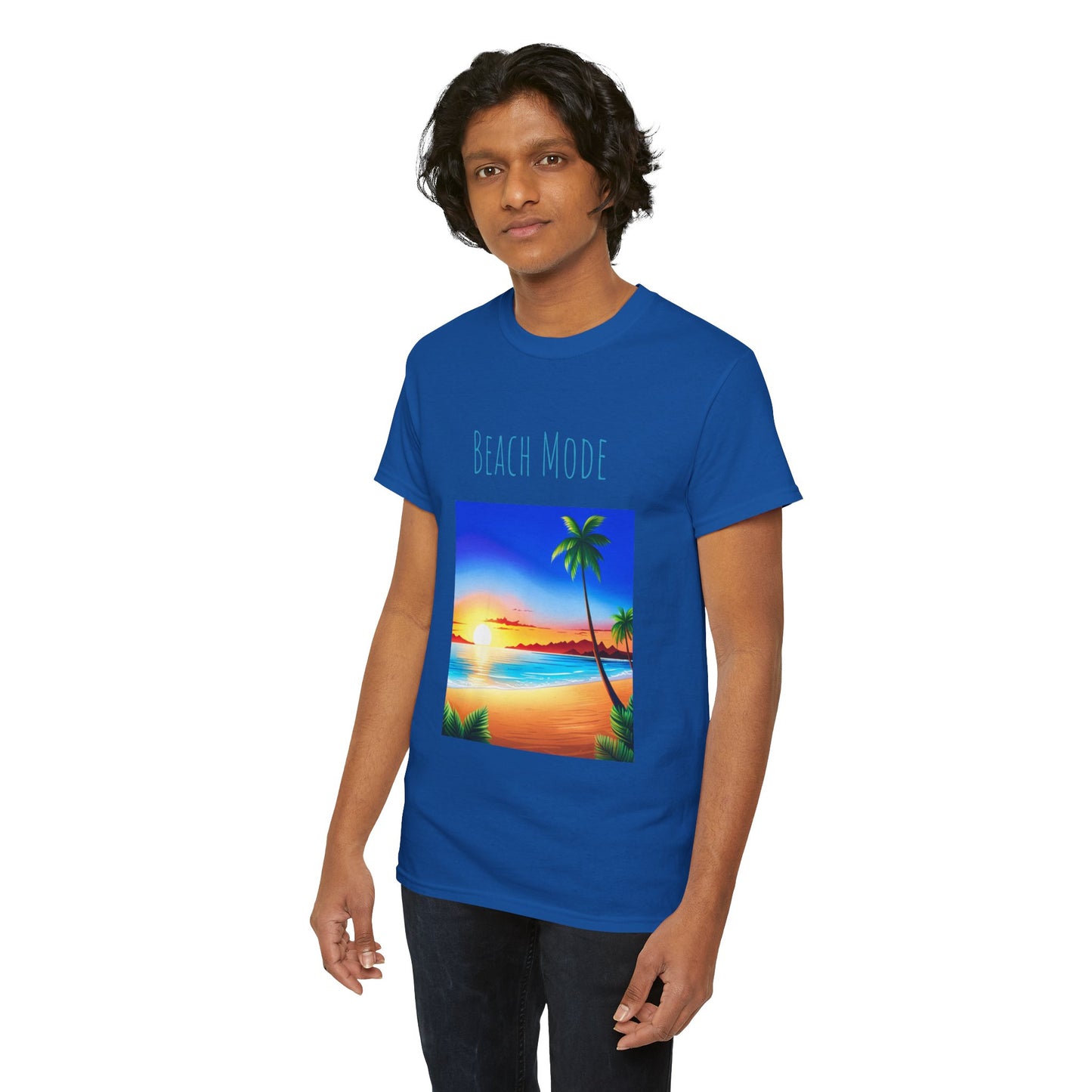 Beach Mode, Beach Graphic T-Shirt