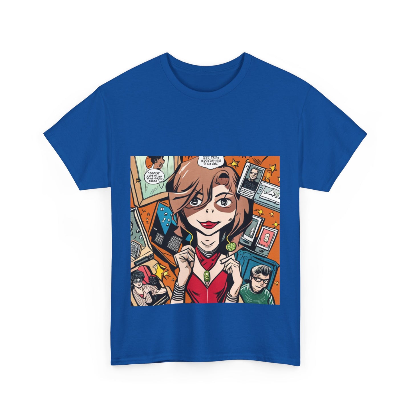 Comic Book Art Graphic T-Shirt