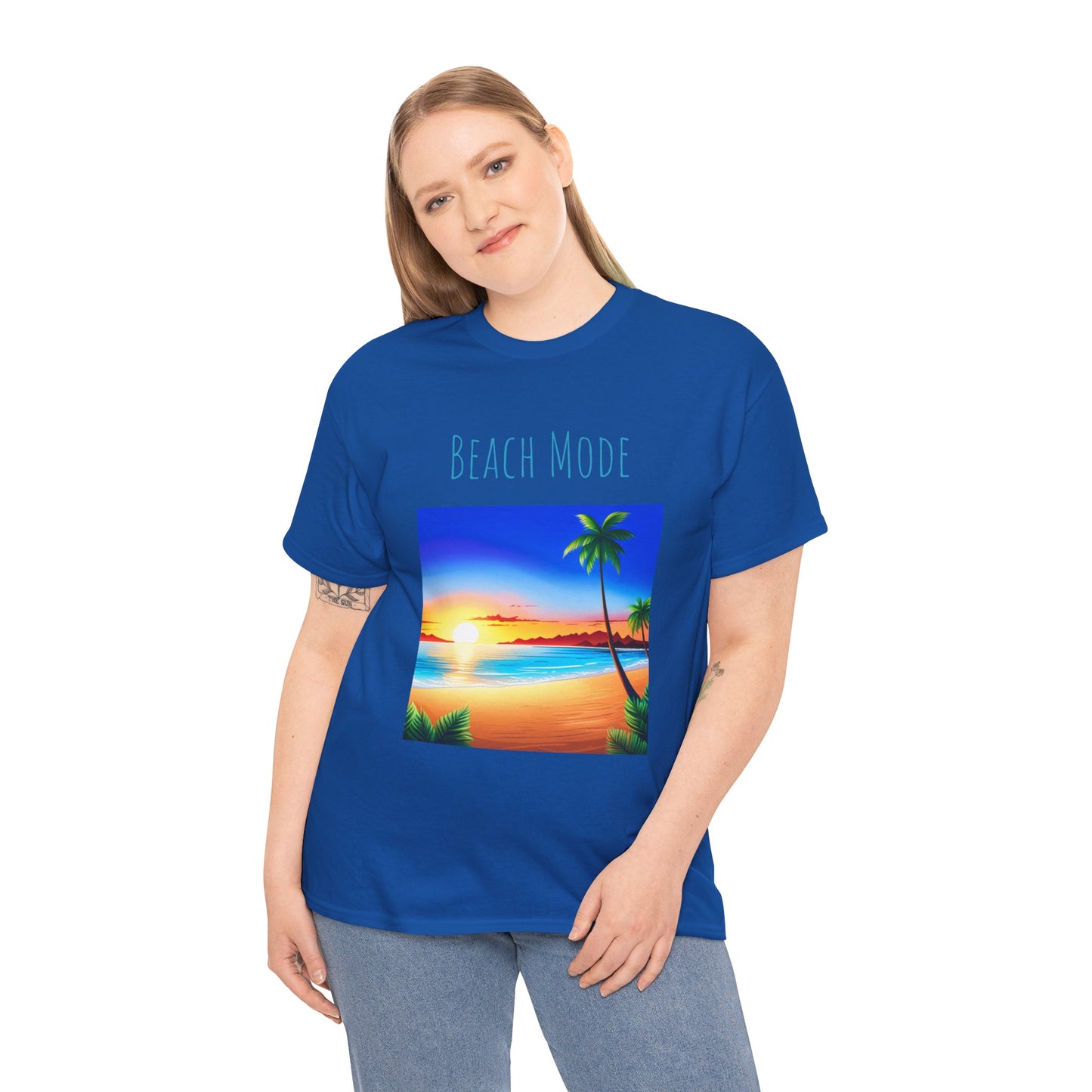 Beach Mode, Beach Graphic T-Shirt