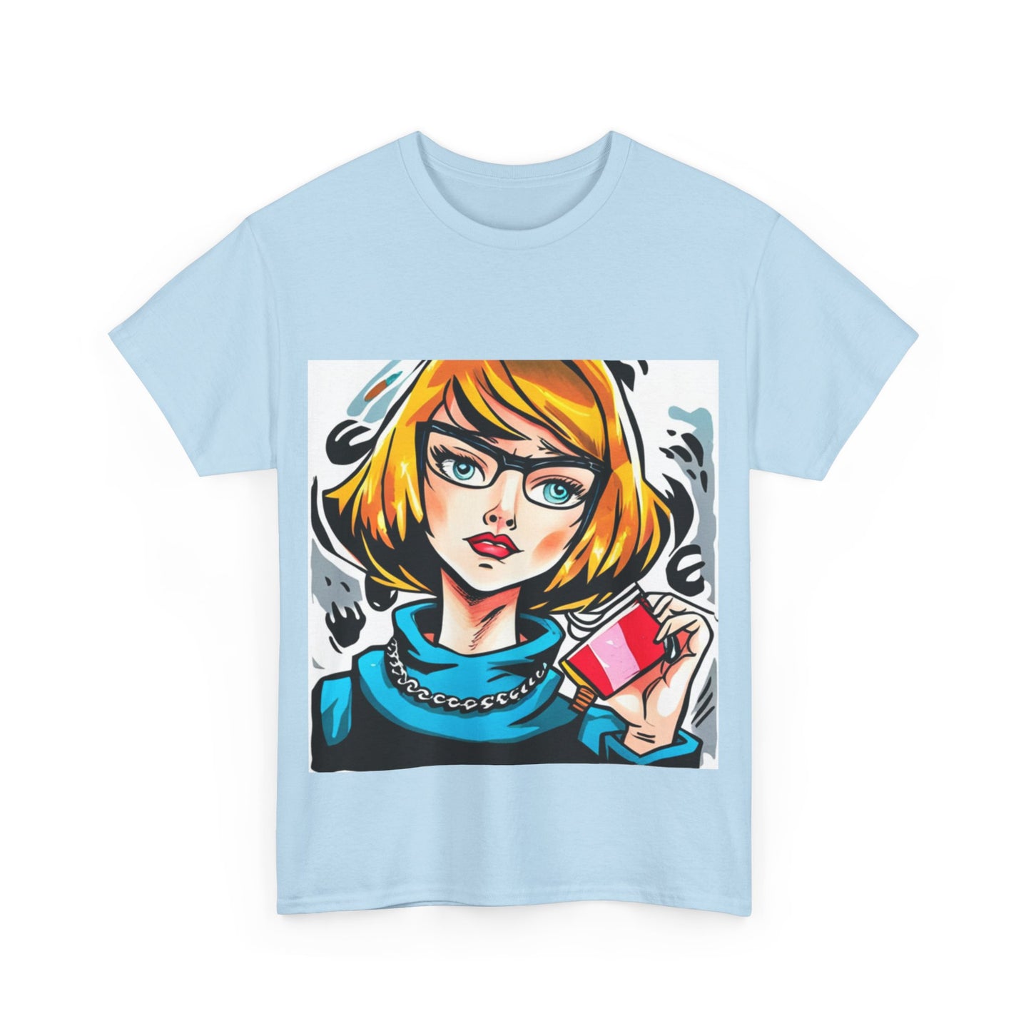 Comic Book Art Graphic T-Shirt