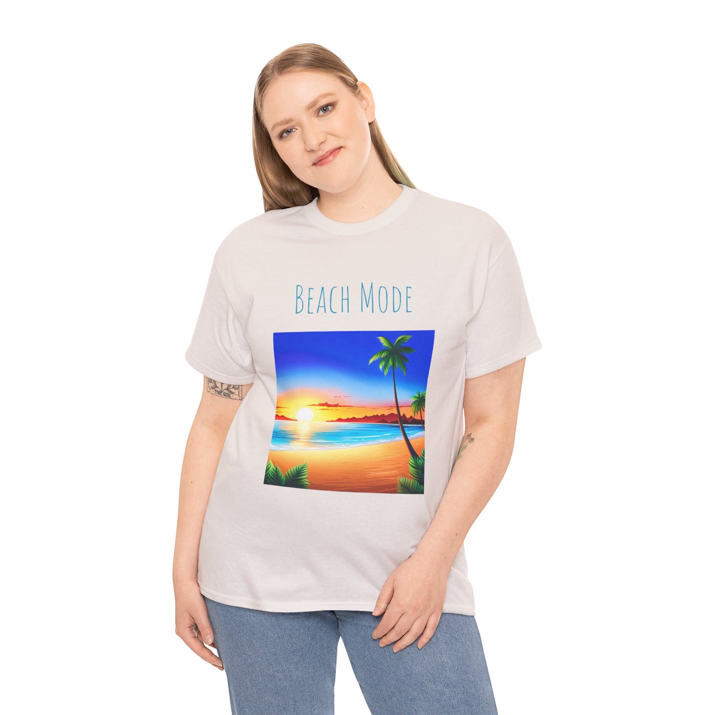 Beach Mode, Beach Graphic T-Shirt