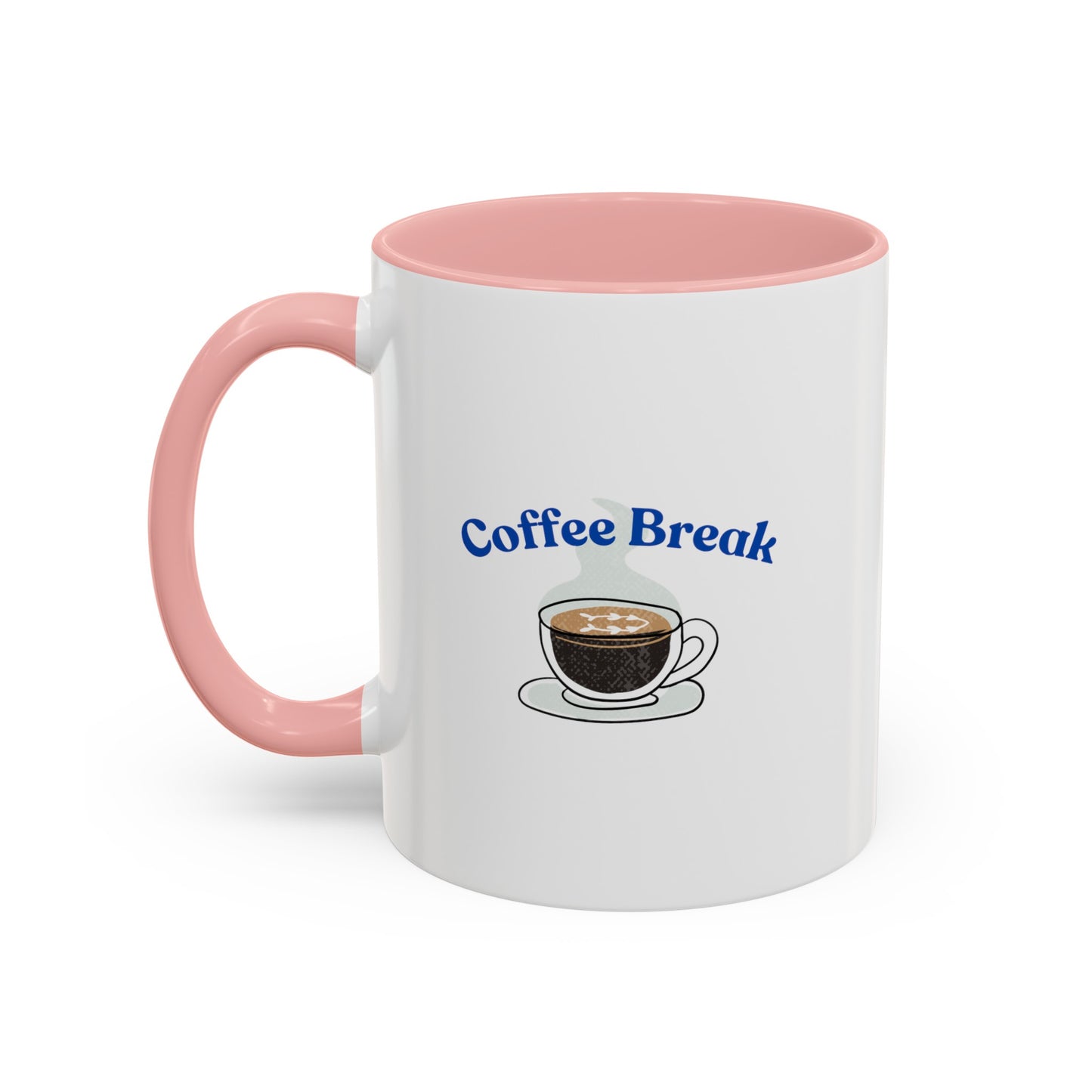 "Coffee Break" Accent Coffee Mug (11, 15oz)