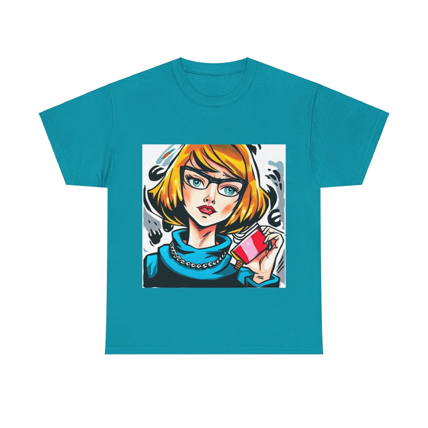 Comic Book Art Graphic T-Shirt