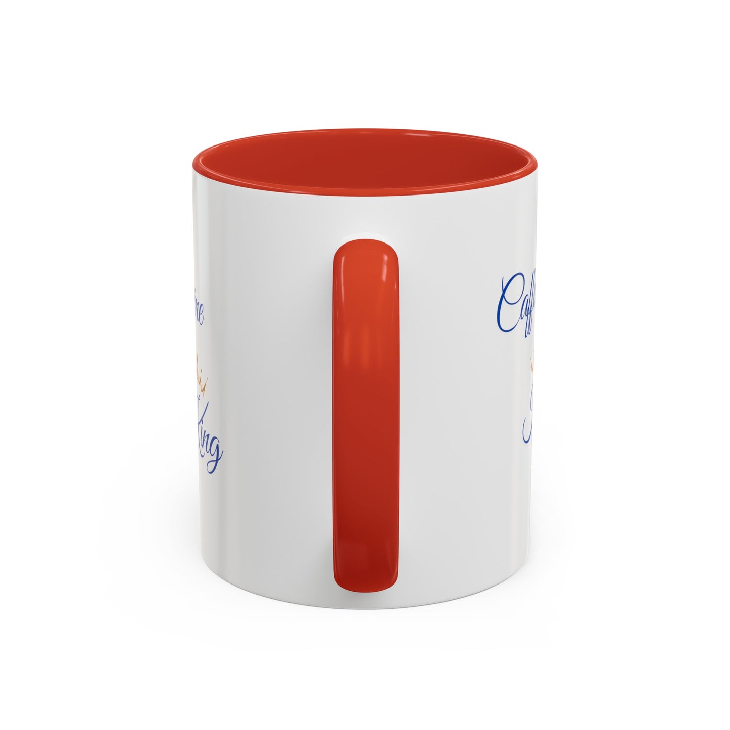 "Caffeine King" Accent Coffee Mug (11, 15oz)