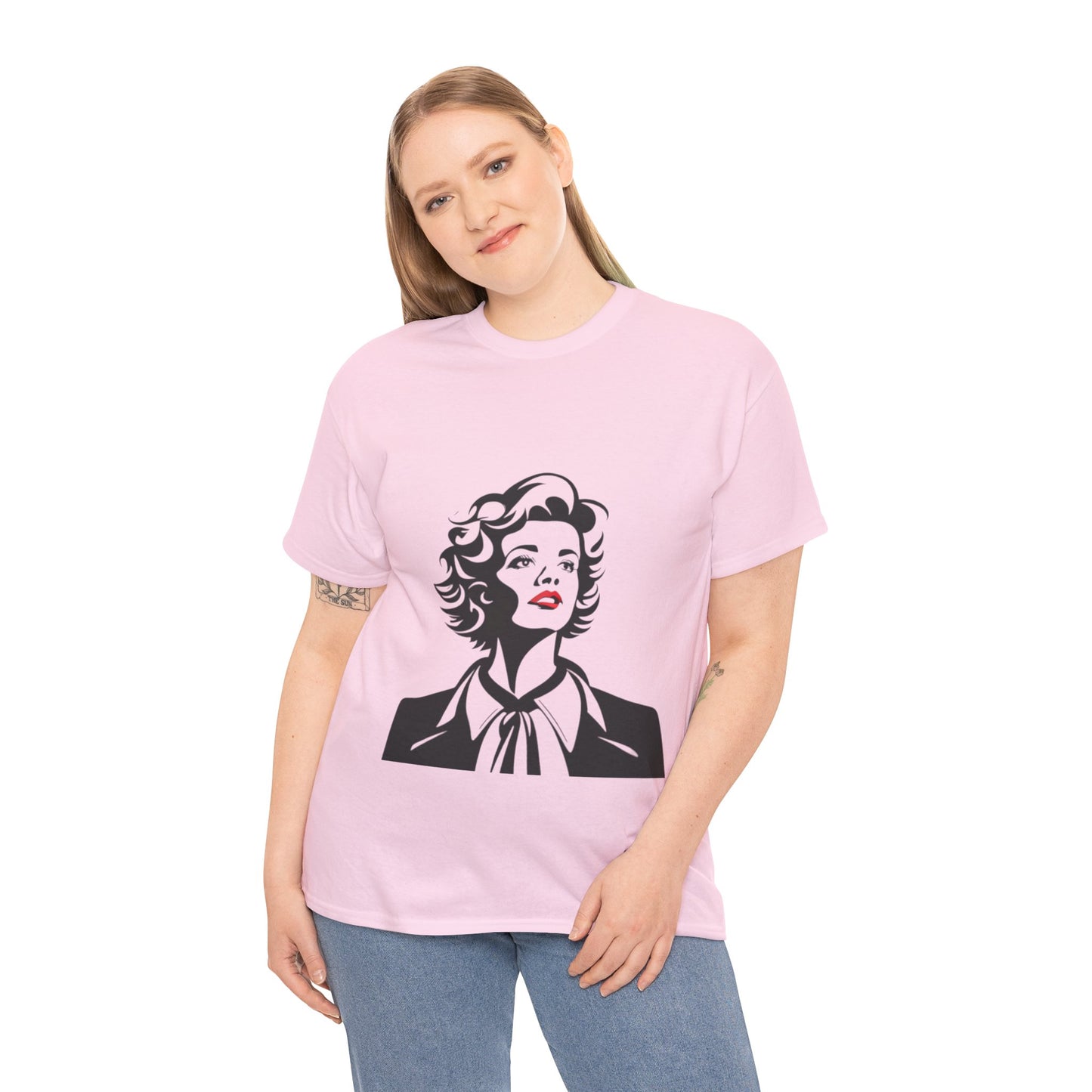 Business Woman Comic Art Graphic T-Shirt