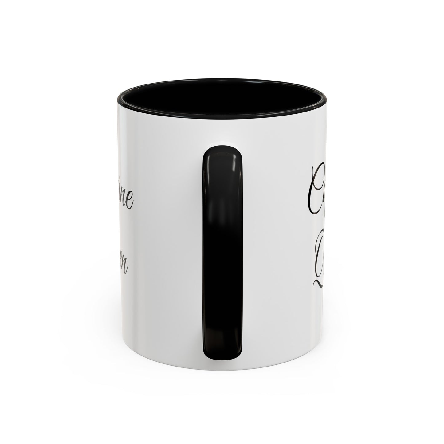 "Caffeine Queen" Accent Coffee Mug (11, 15oz)