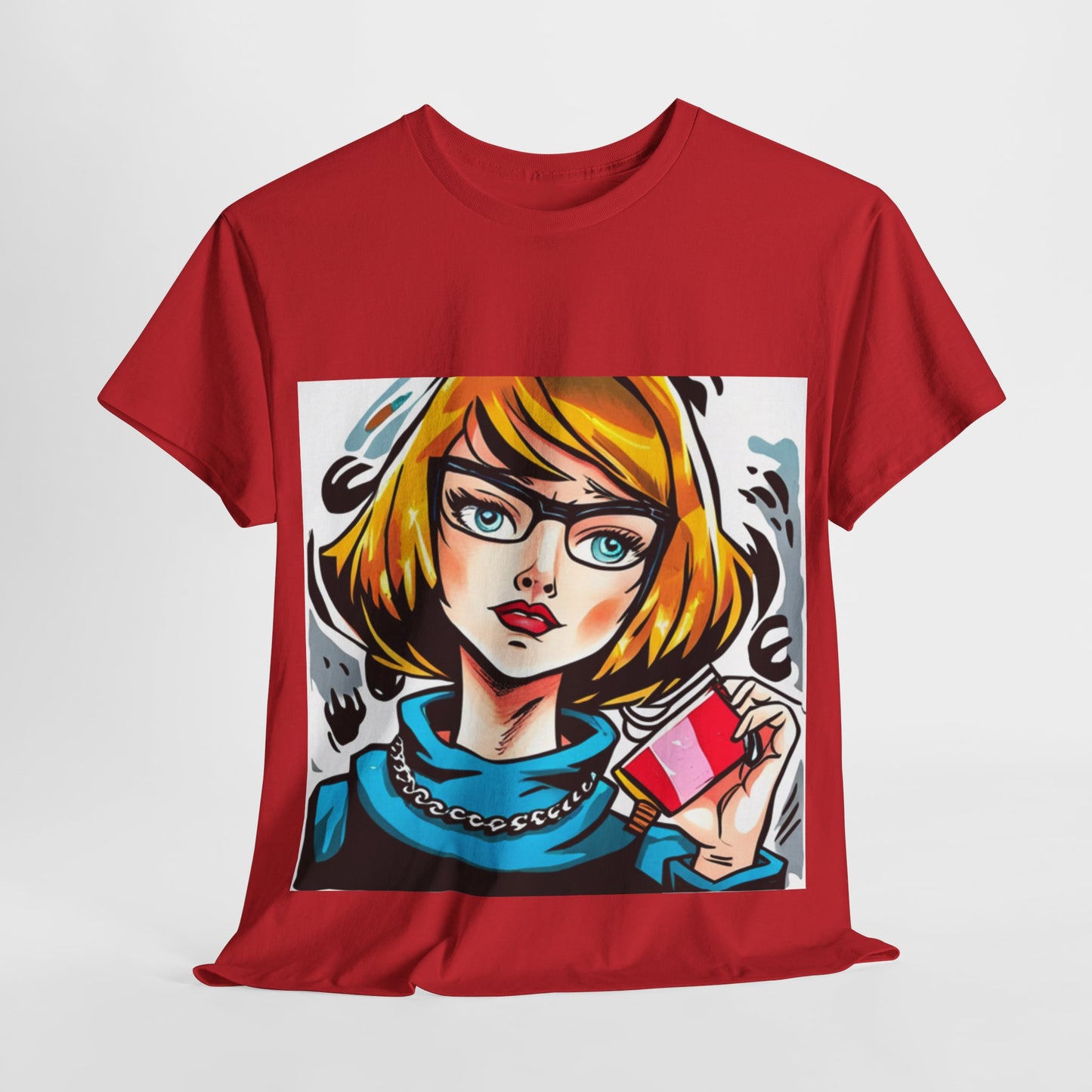 Comic Book Art Graphic T-Shirt