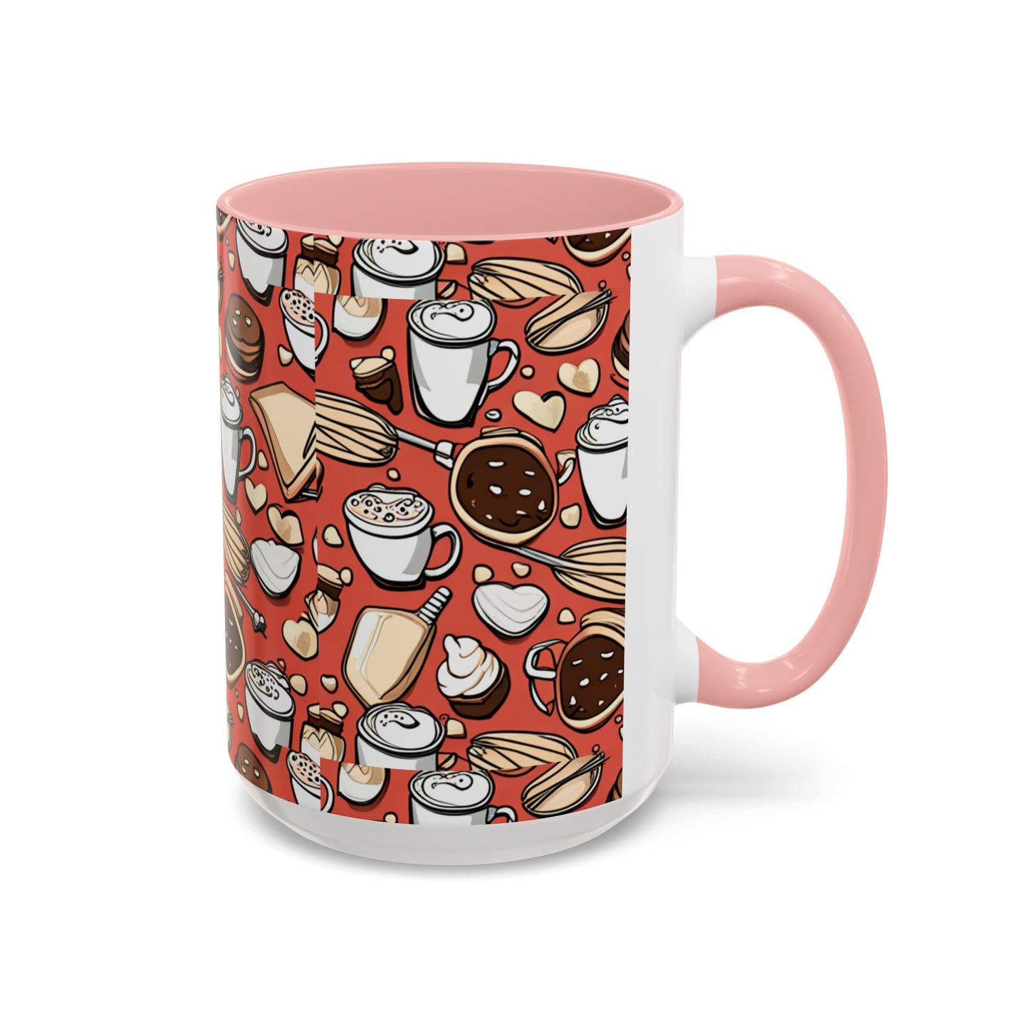 Latte Love Accent Coffee Mug (11, 15oz)